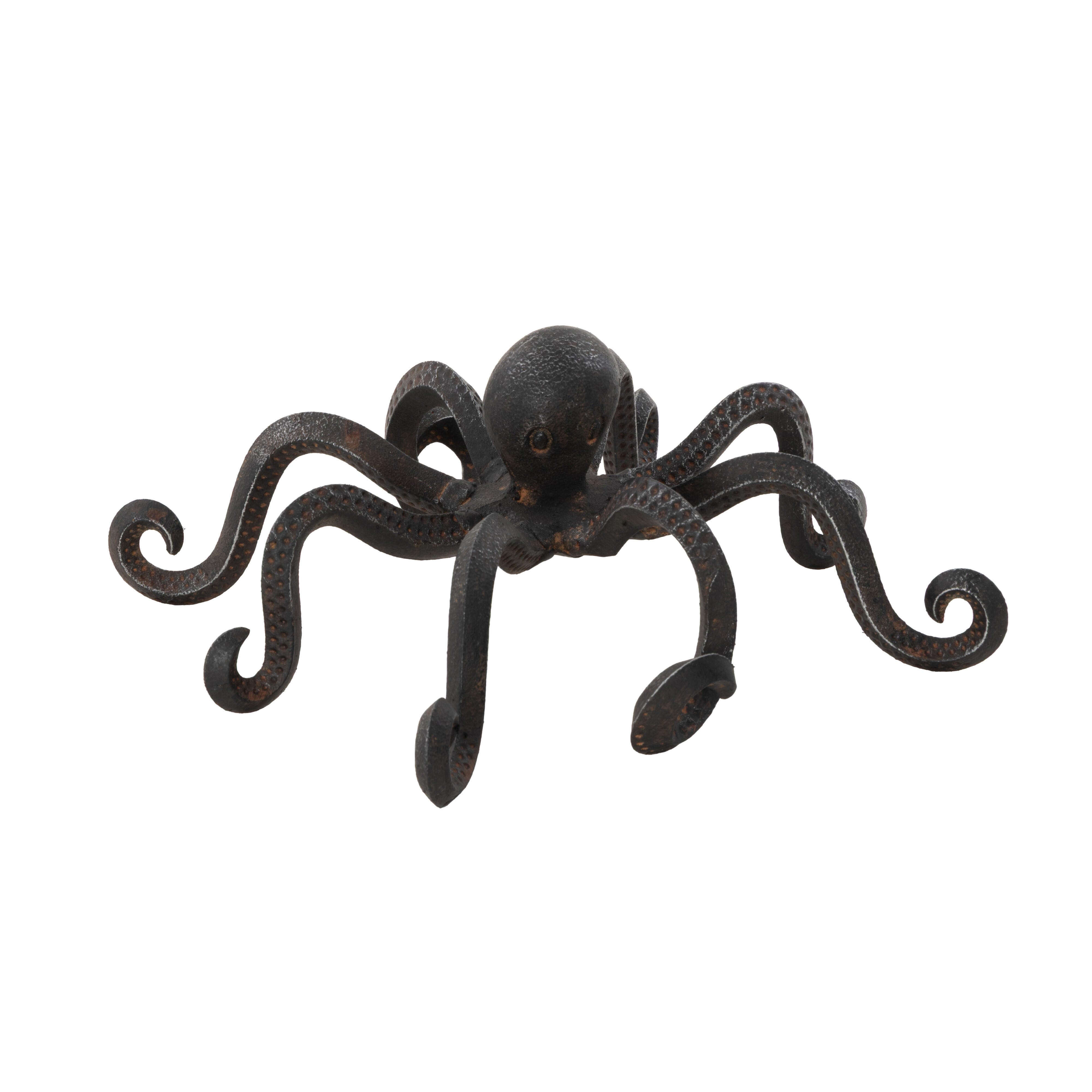 Bayberry Lane Octopus Sculpture with Long Tentacles, , large
