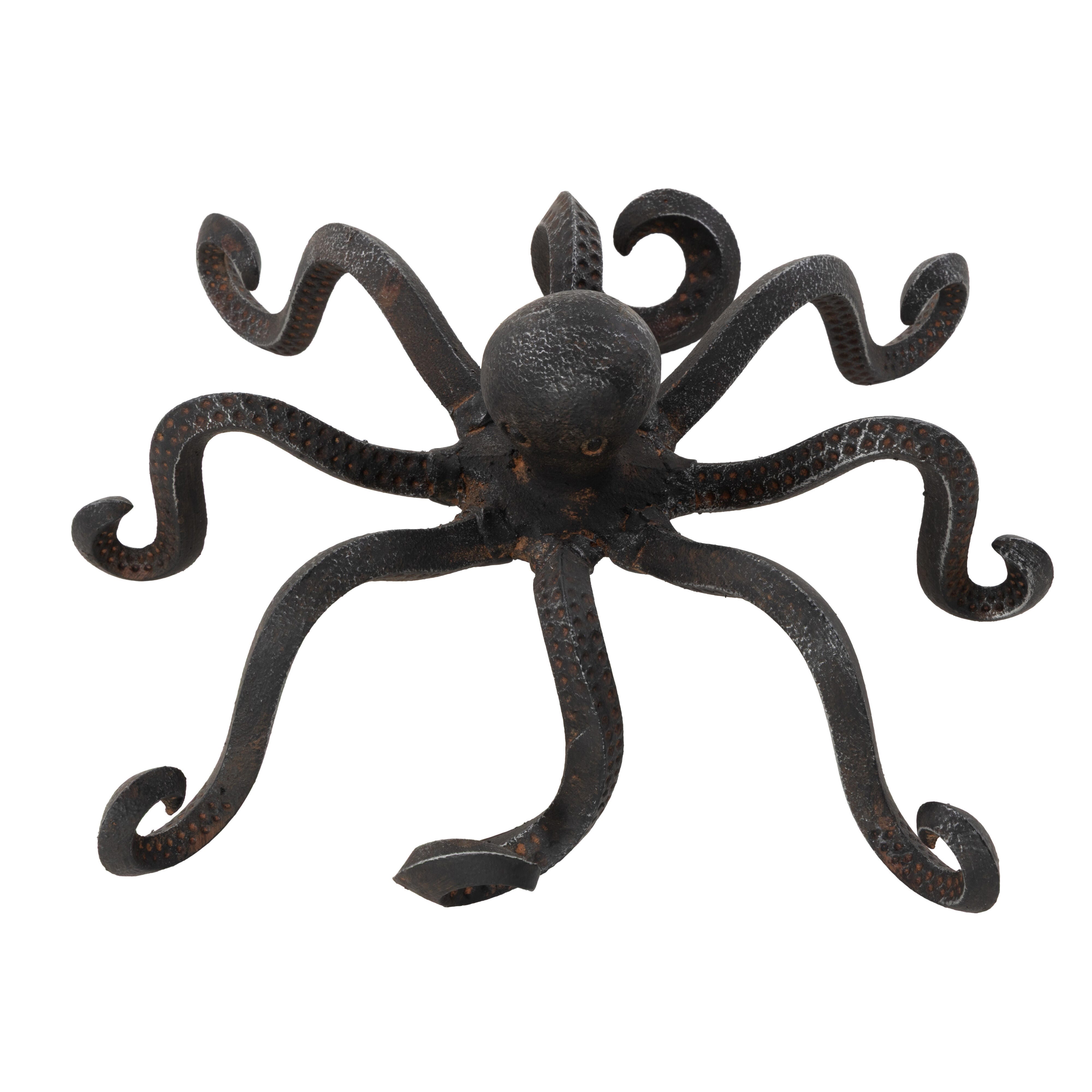 Bayberry Lane Octopus Sculpture with Long Tentacles, , large