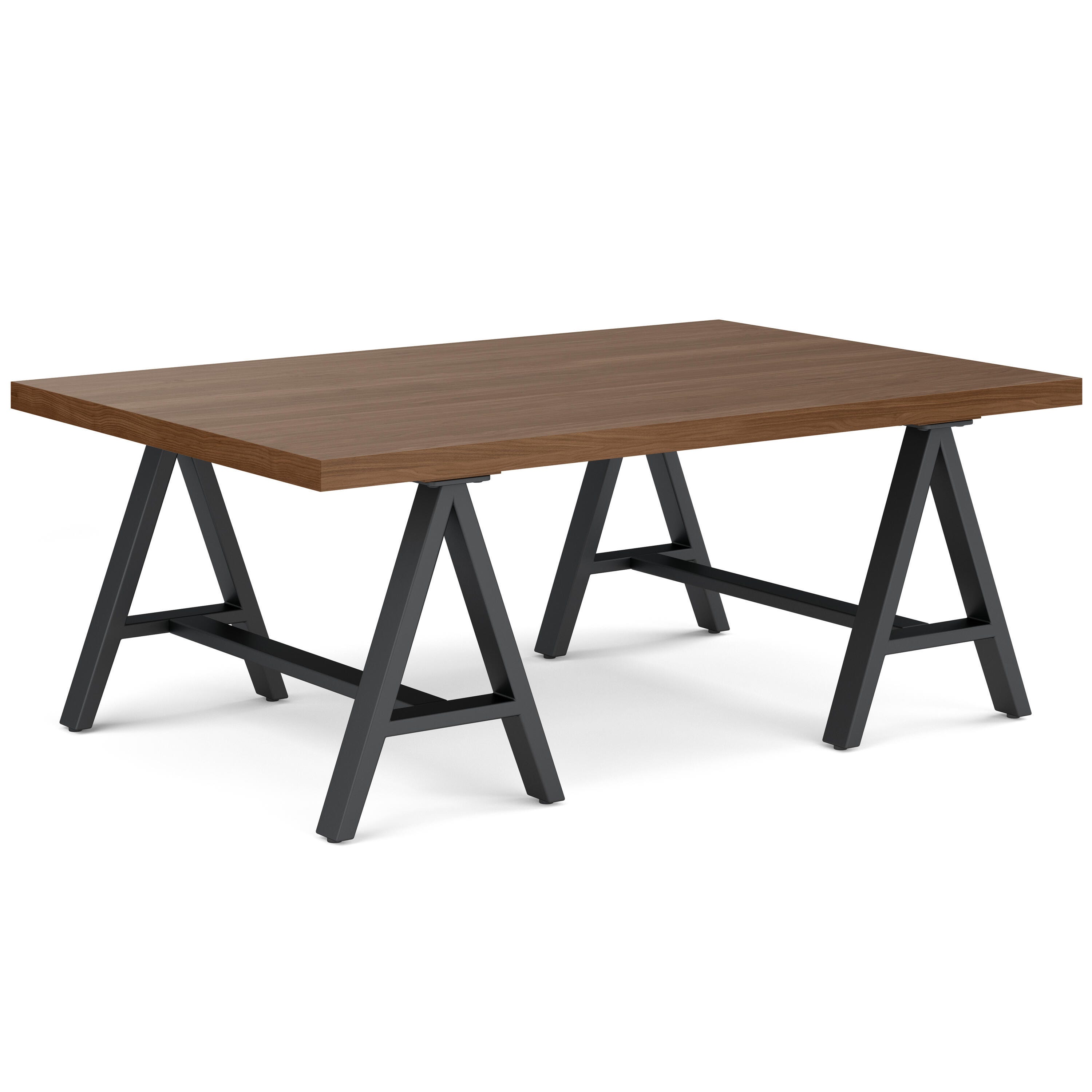 Simpli Home Sawhorse Coffee Table, , large