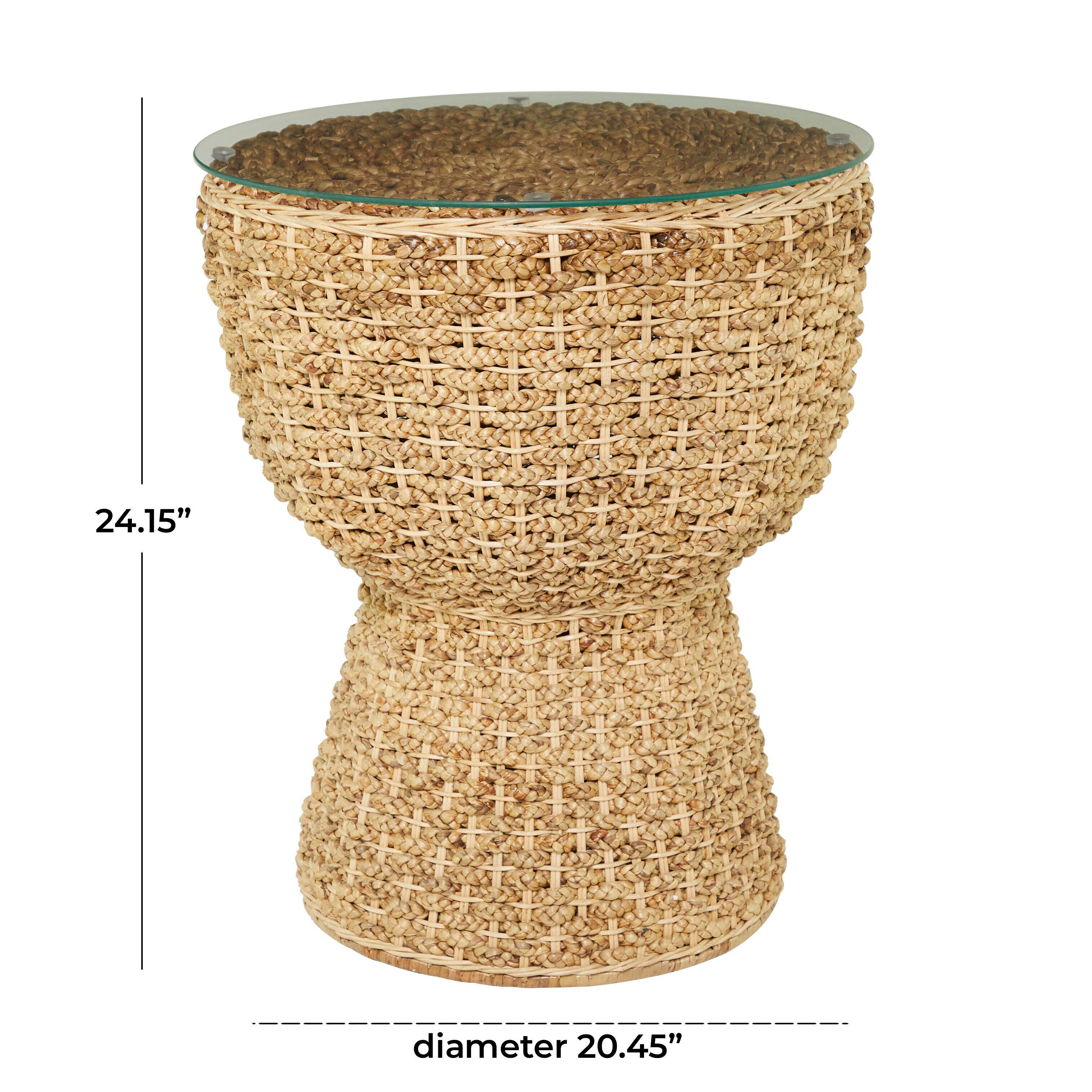 Bayberry Lane Woven Accent Table, , large