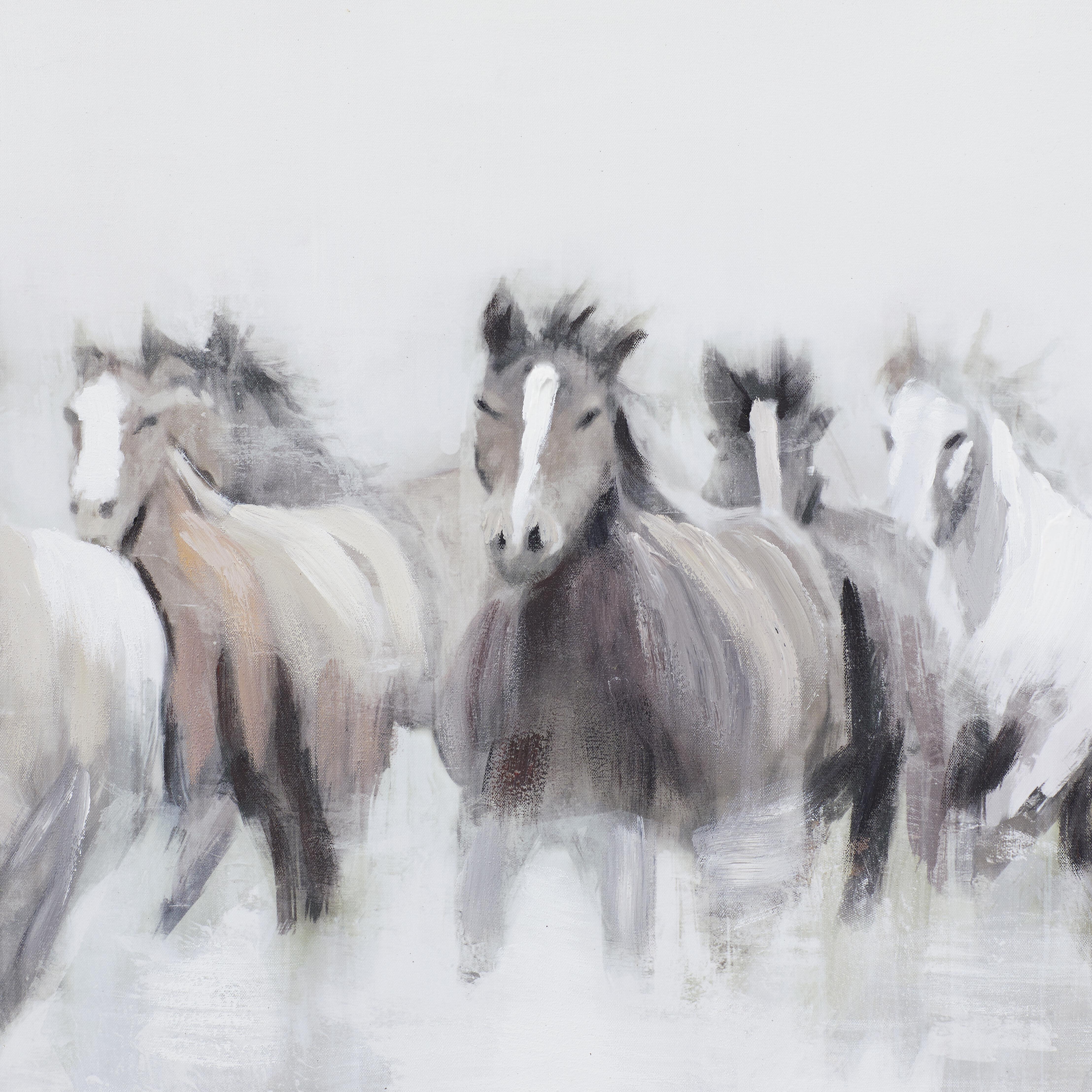 Bayberry Lane Horse Wall Art 40" x 30", , large