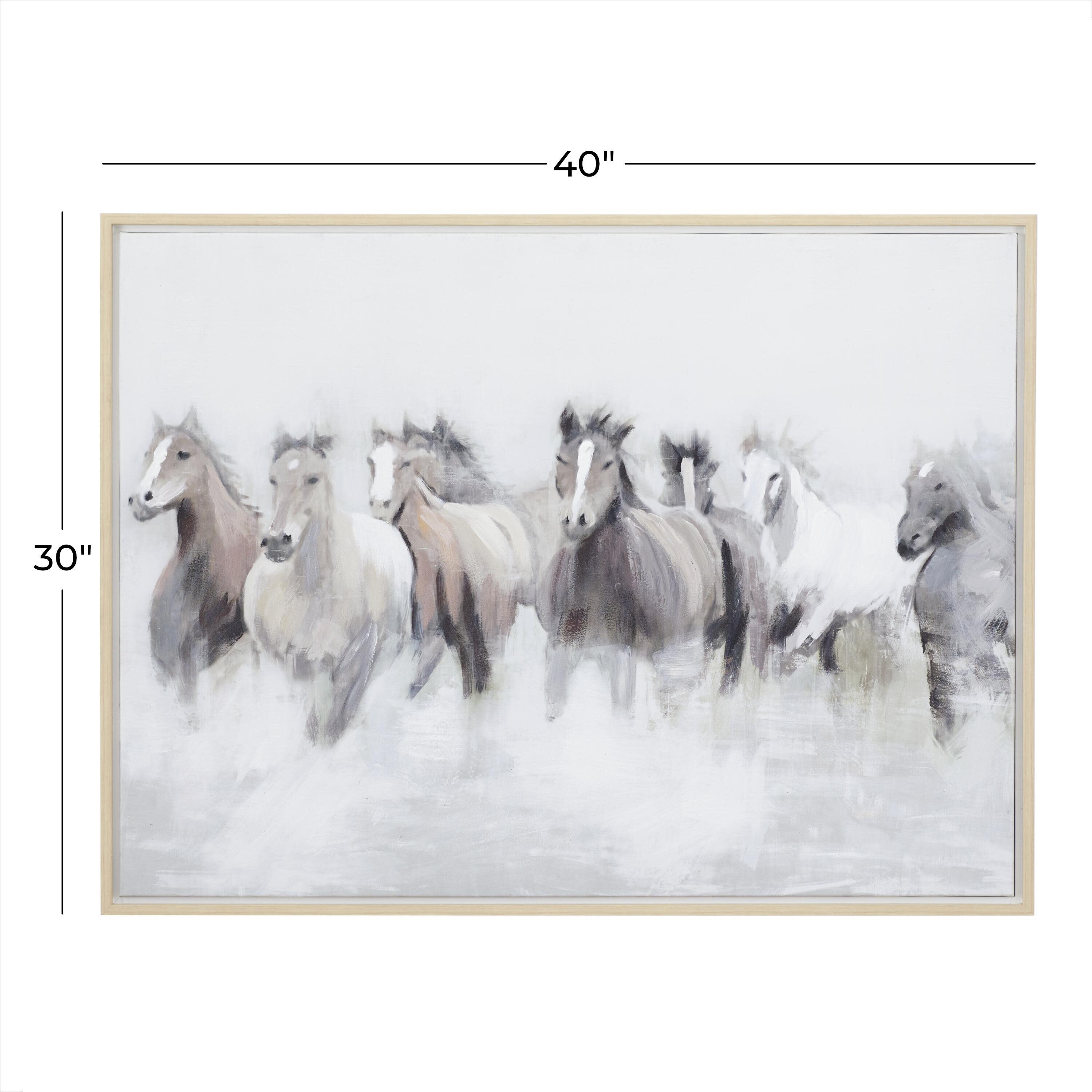 Bayberry Lane Horse Wall Art 40" x 30", , large