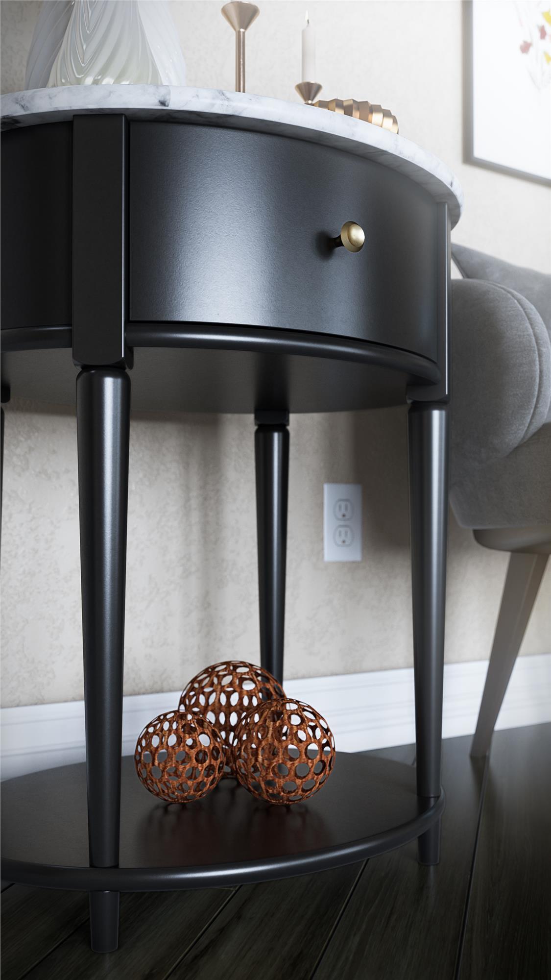 Ameriwood Home Aberleigh End Table, , large