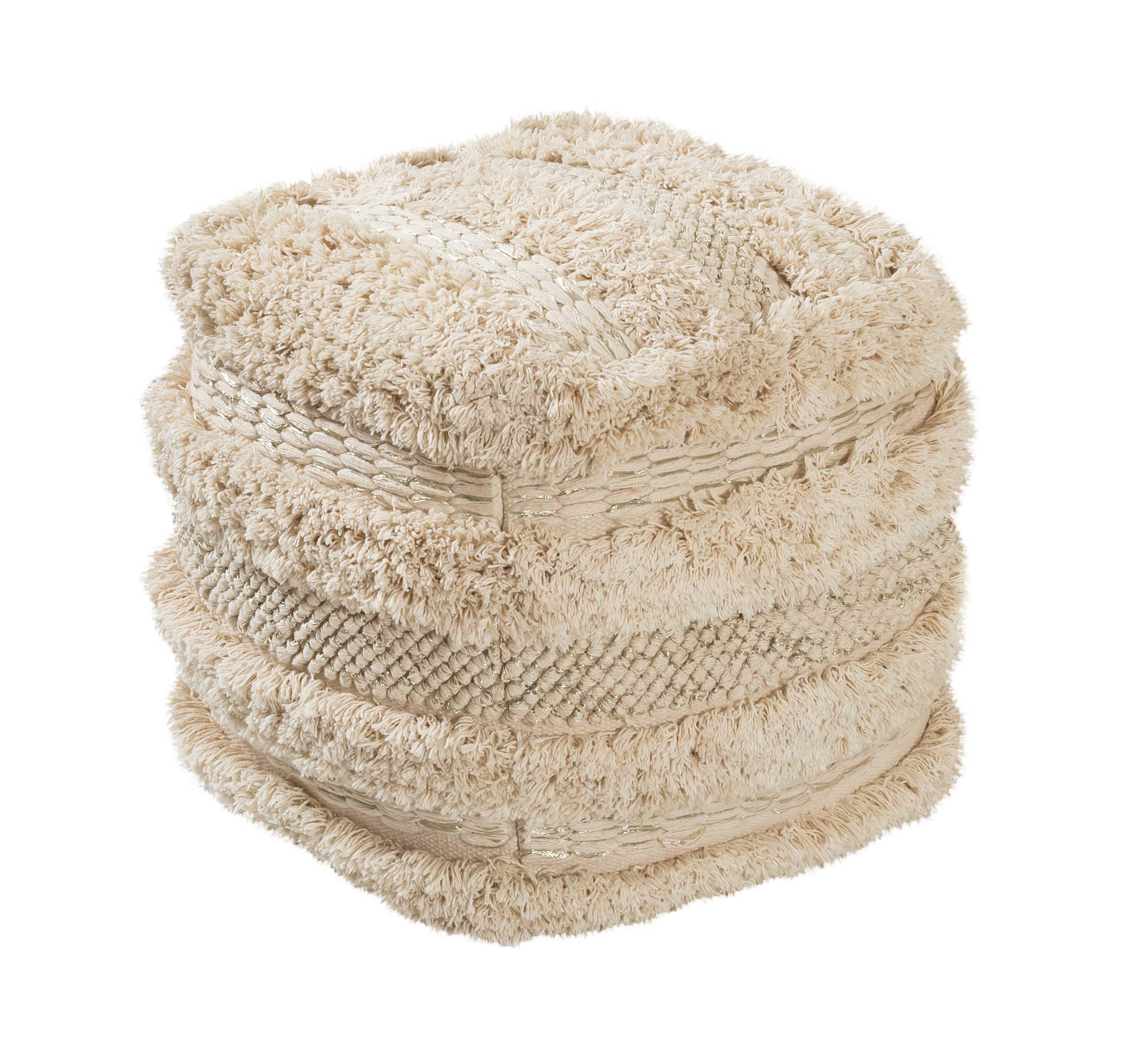 TOV Furniture Yorba Pouf, , large