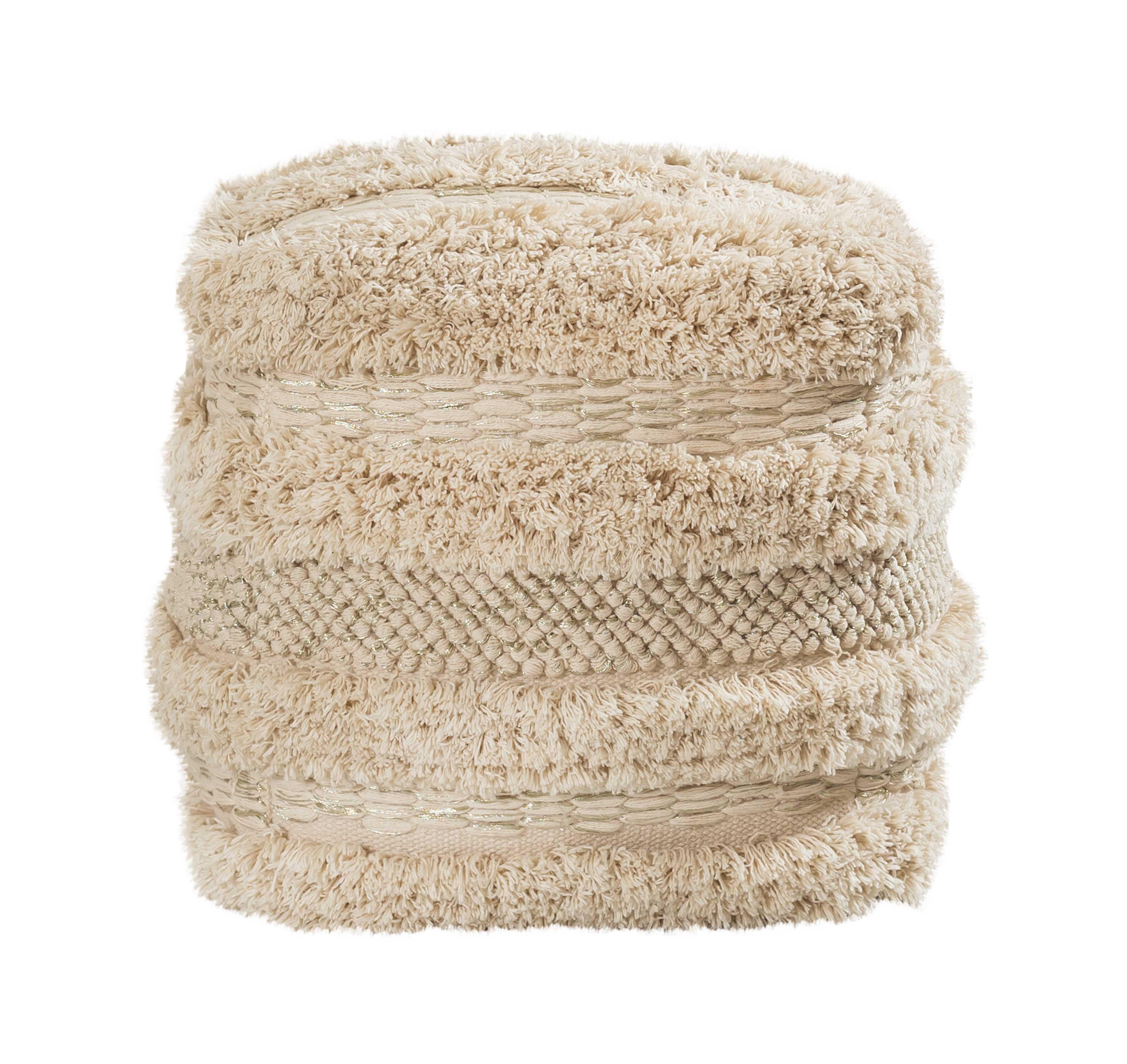 TOV Furniture Yorba Pouf, , large