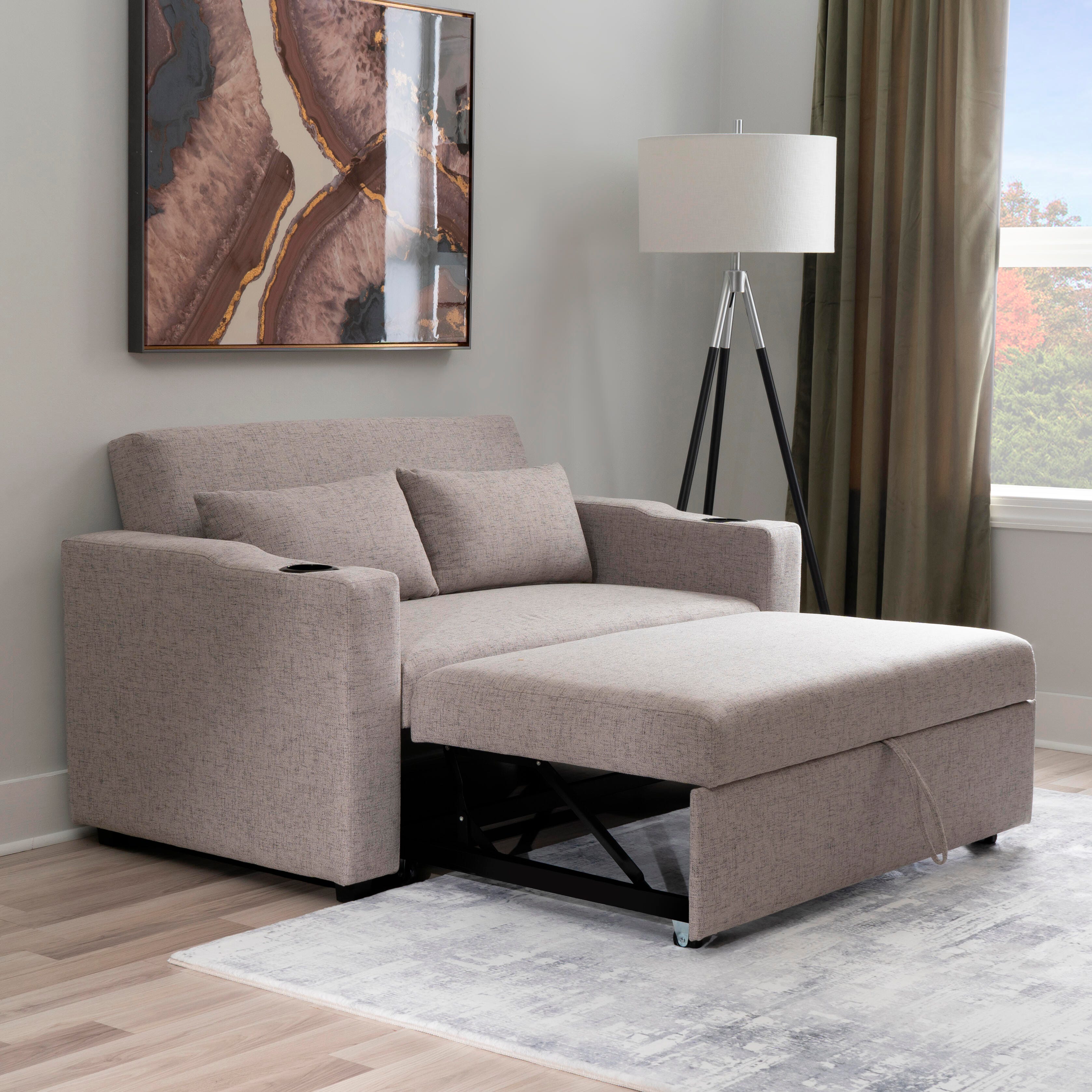 Linon Maryn Sofa Bed, , large