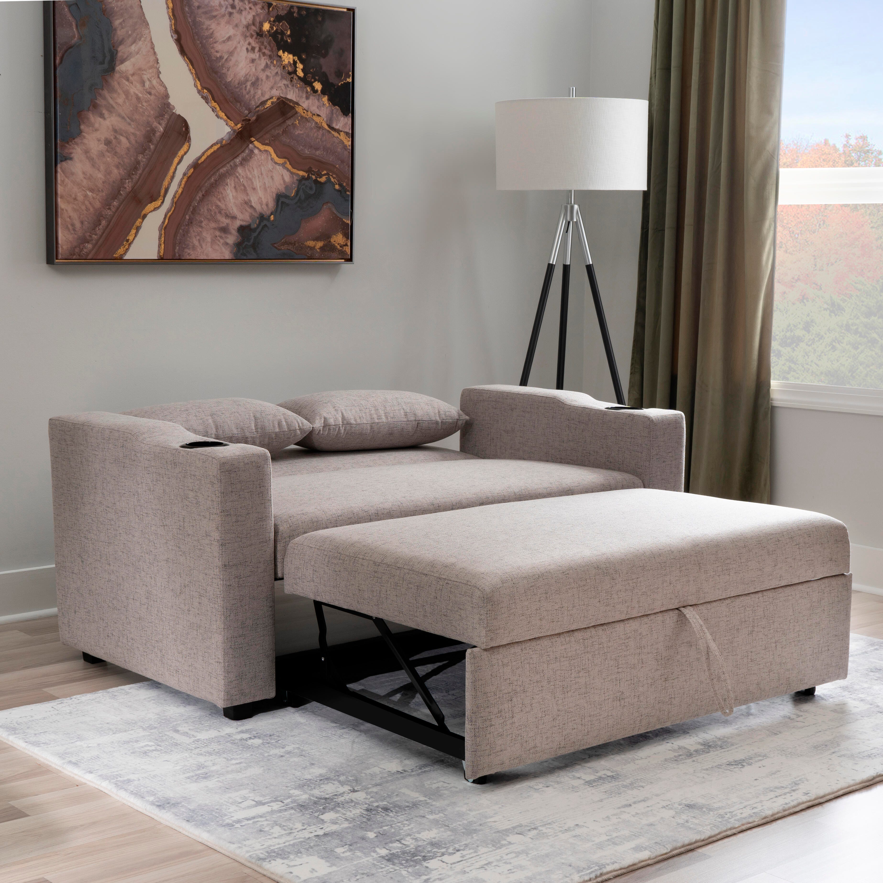 Linon Maryn Sofa Bed, , large