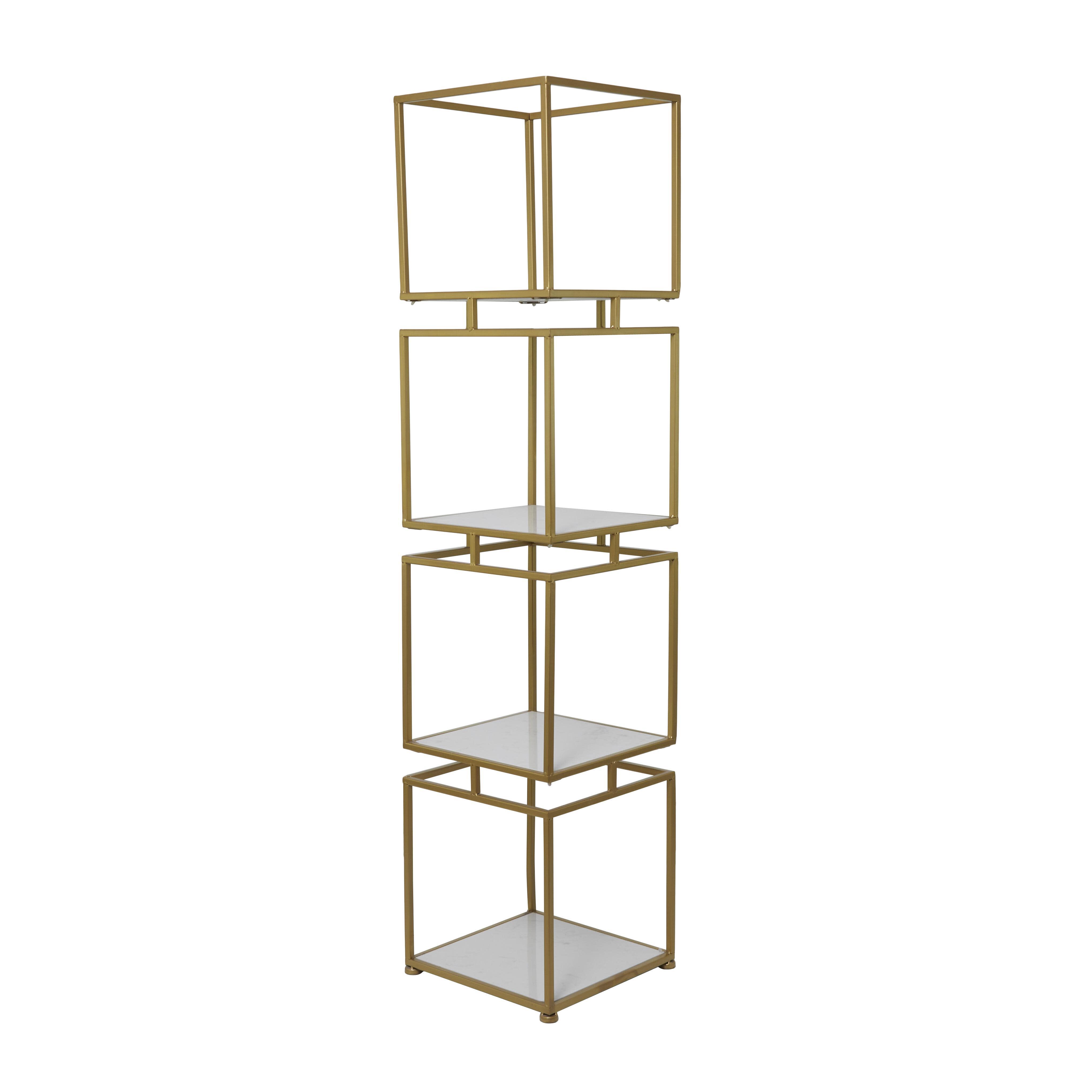 Bayberry Lane 4 Shelf Storage Shelving Unit, , large