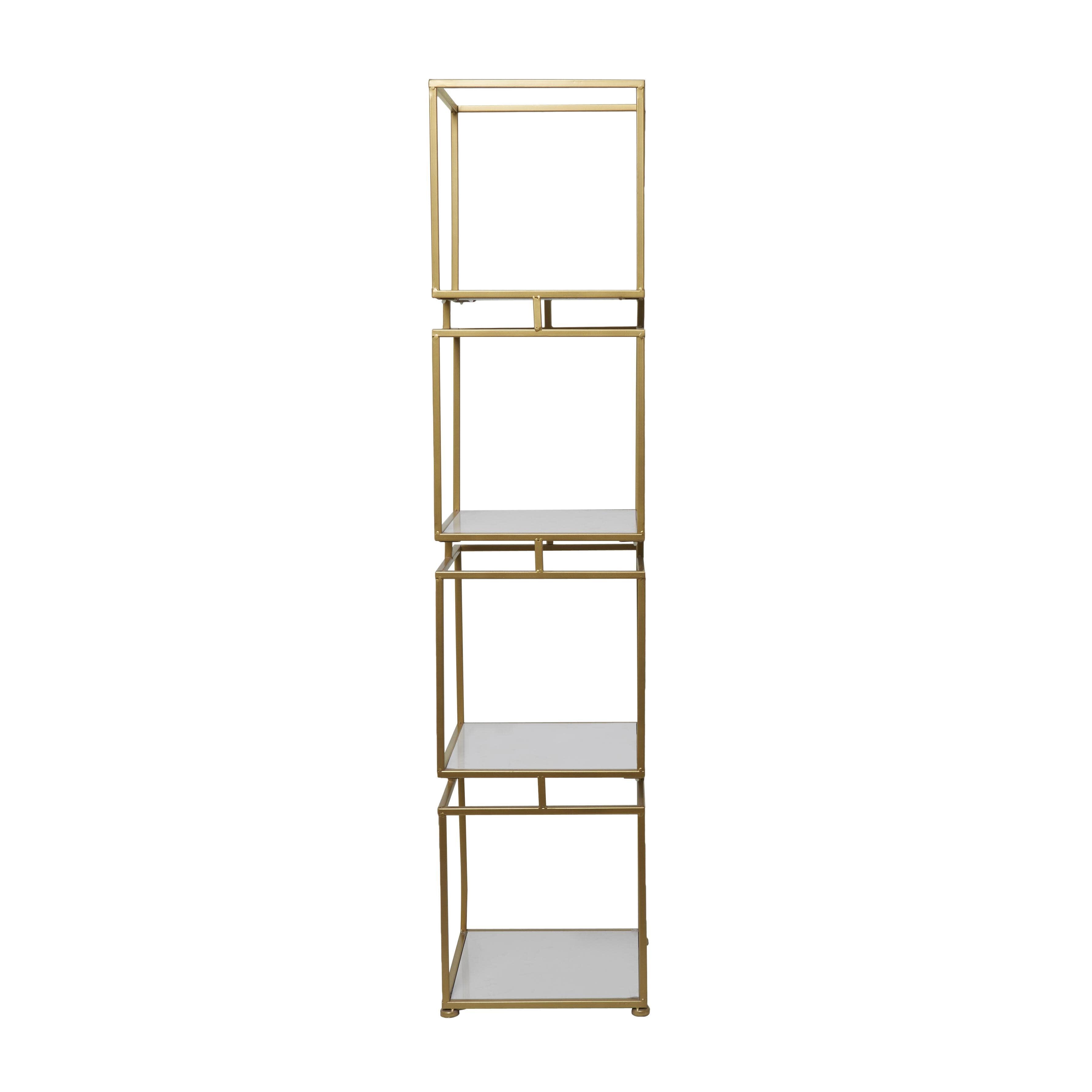 Bayberry Lane 4 Shelf Storage Shelving Unit, , large