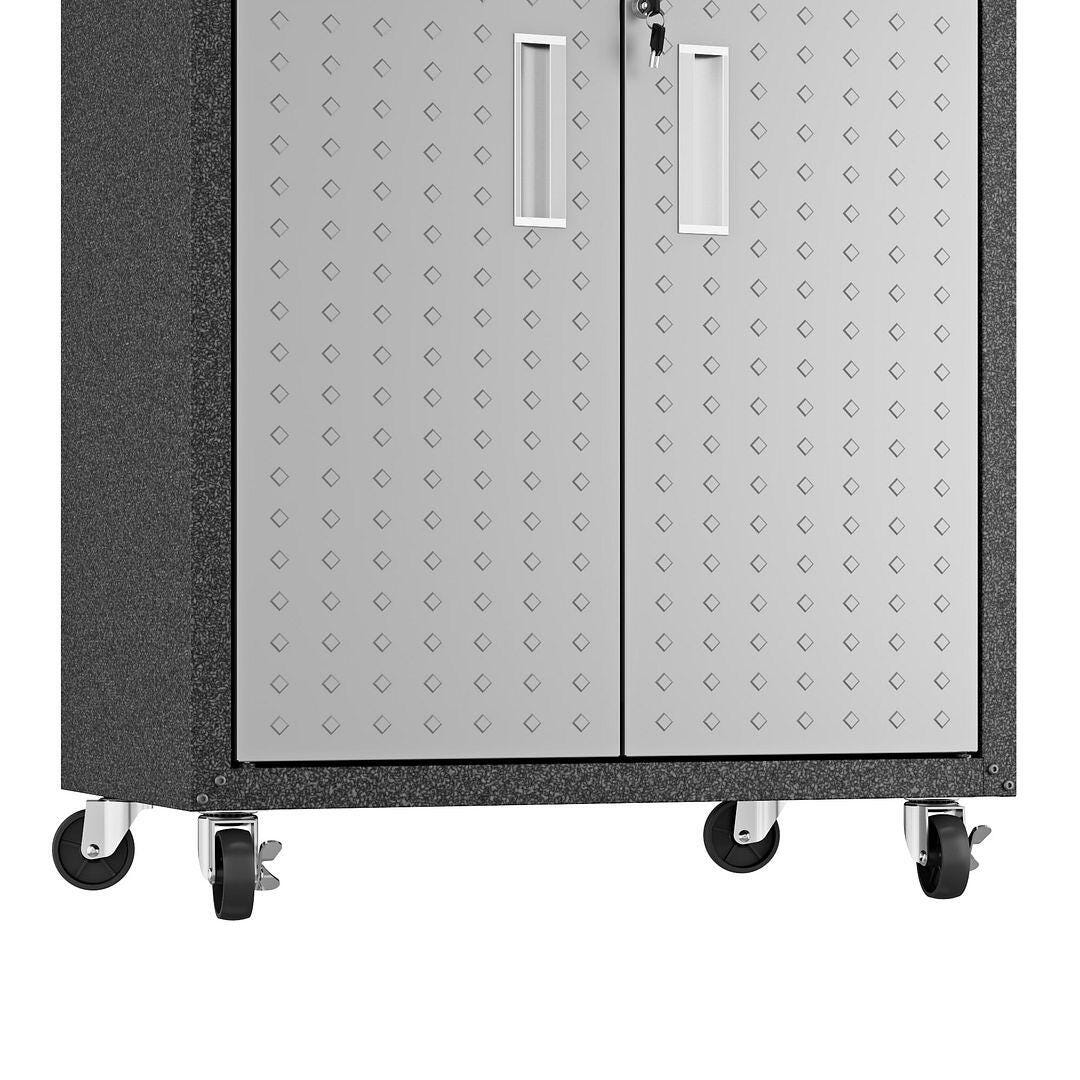 Manhattan Comfort Fortress Storage Cabinet and Worktable 1.0, , large