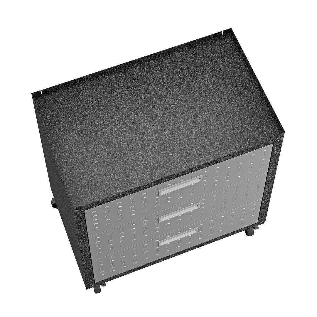 Manhattan Comfort Fortress Storage Cabinet and Worktable 6.0, , large