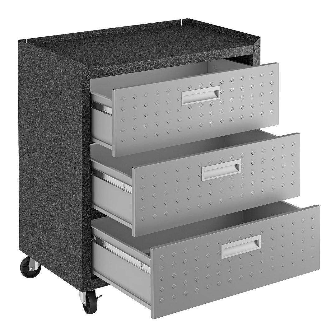 Manhattan Comfort Fortress Storage Cabinet and Worktable 6.0, , large
