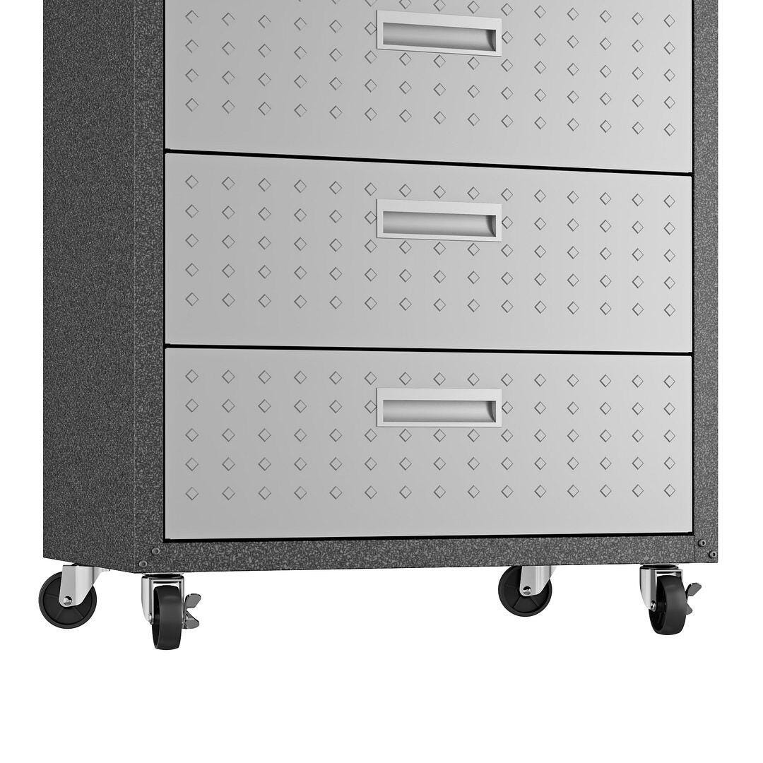 Manhattan Comfort Fortress Storage Cabinet and Worktable 6.0, , large