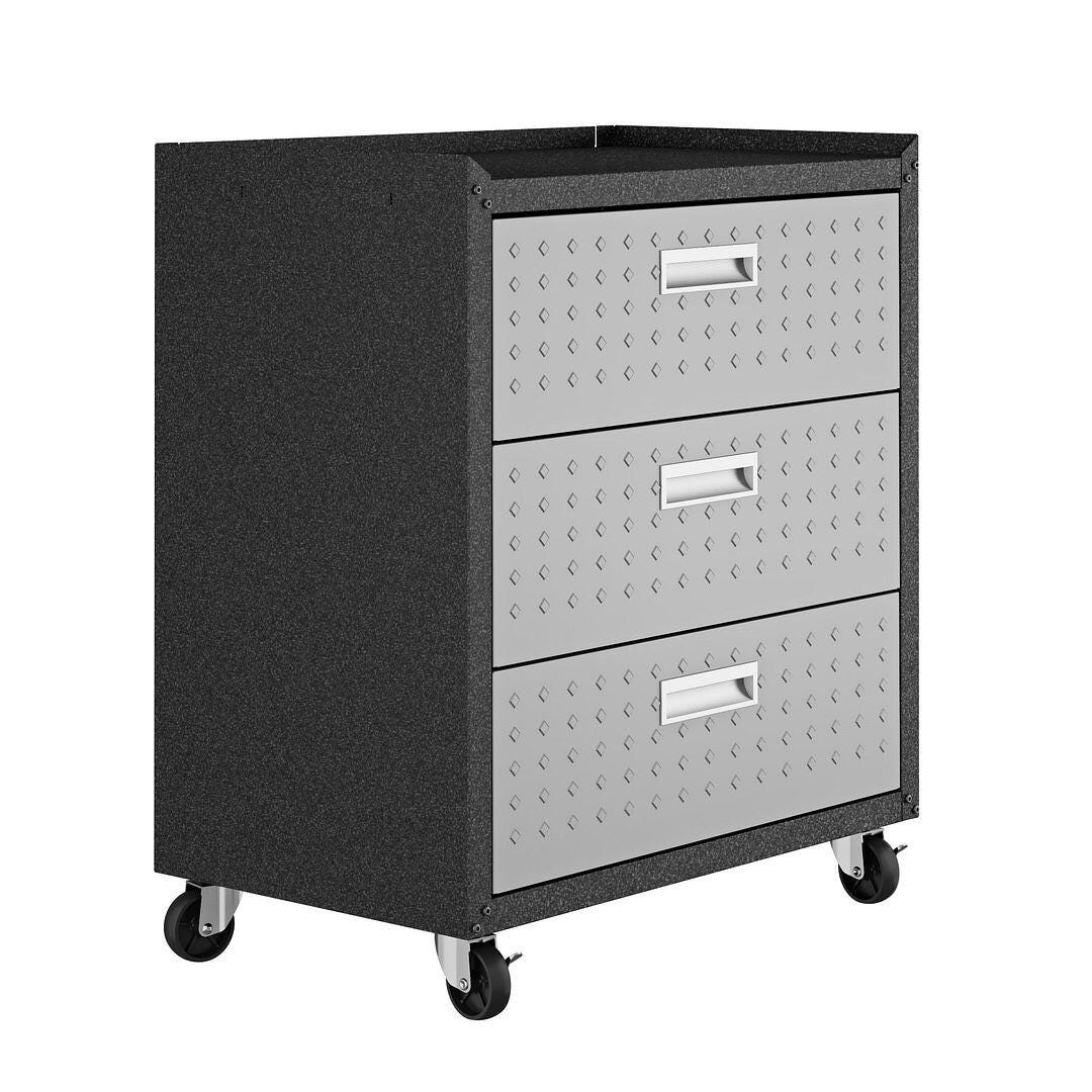 Manhattan Comfort Fortress Storage Cabinet and Worktable 6.0, , large