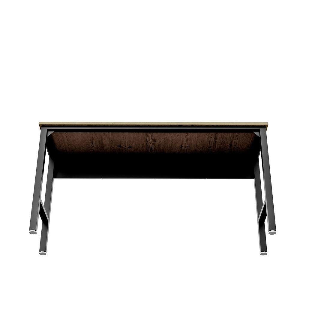 Manhattan Comfort Fortress Garage Table, Charcoal Gray, large