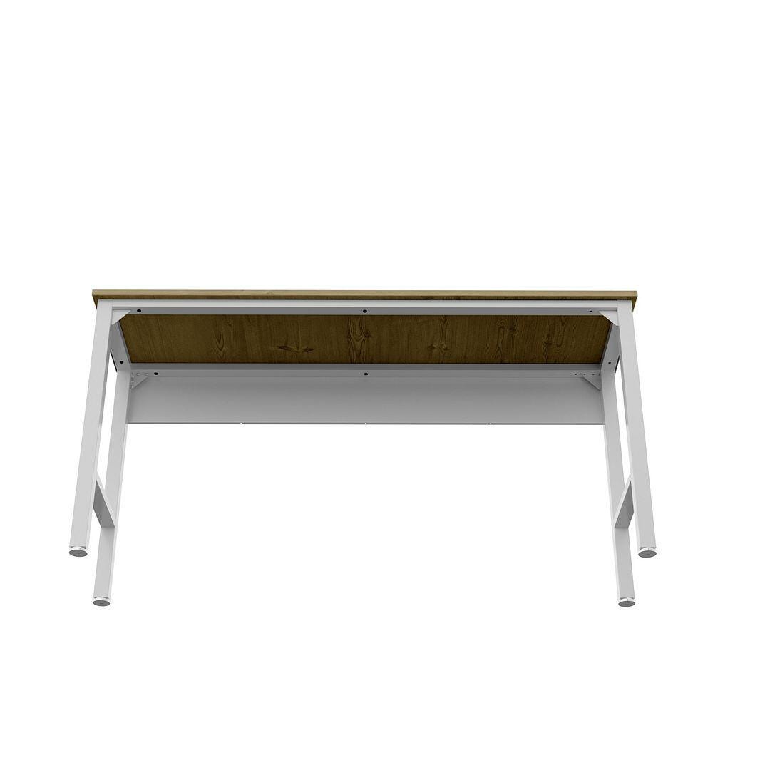 Manhattan Comfort Fortress Garage Table, White, large