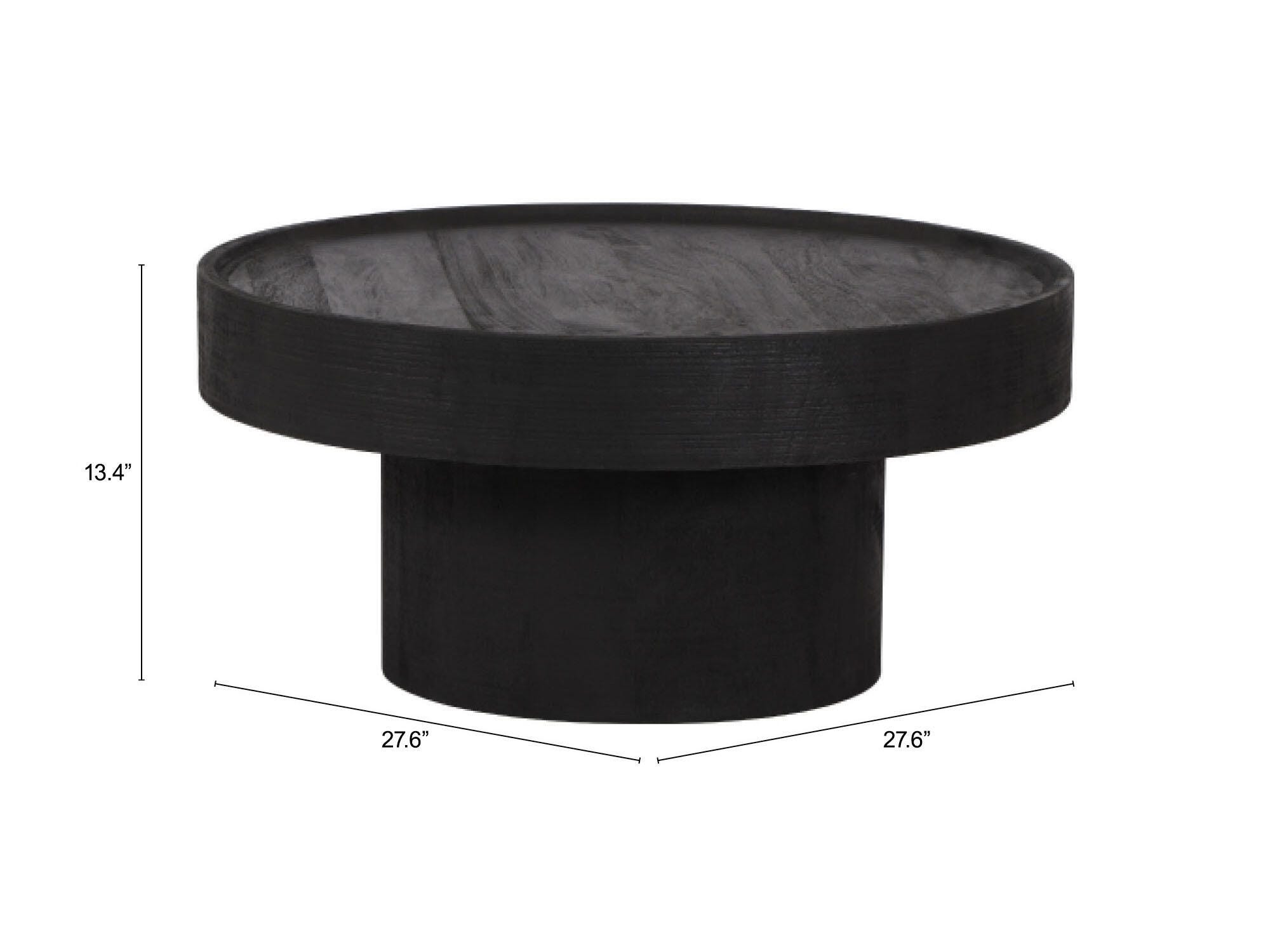 Erika Home Watson Round Coffee Table, , large
