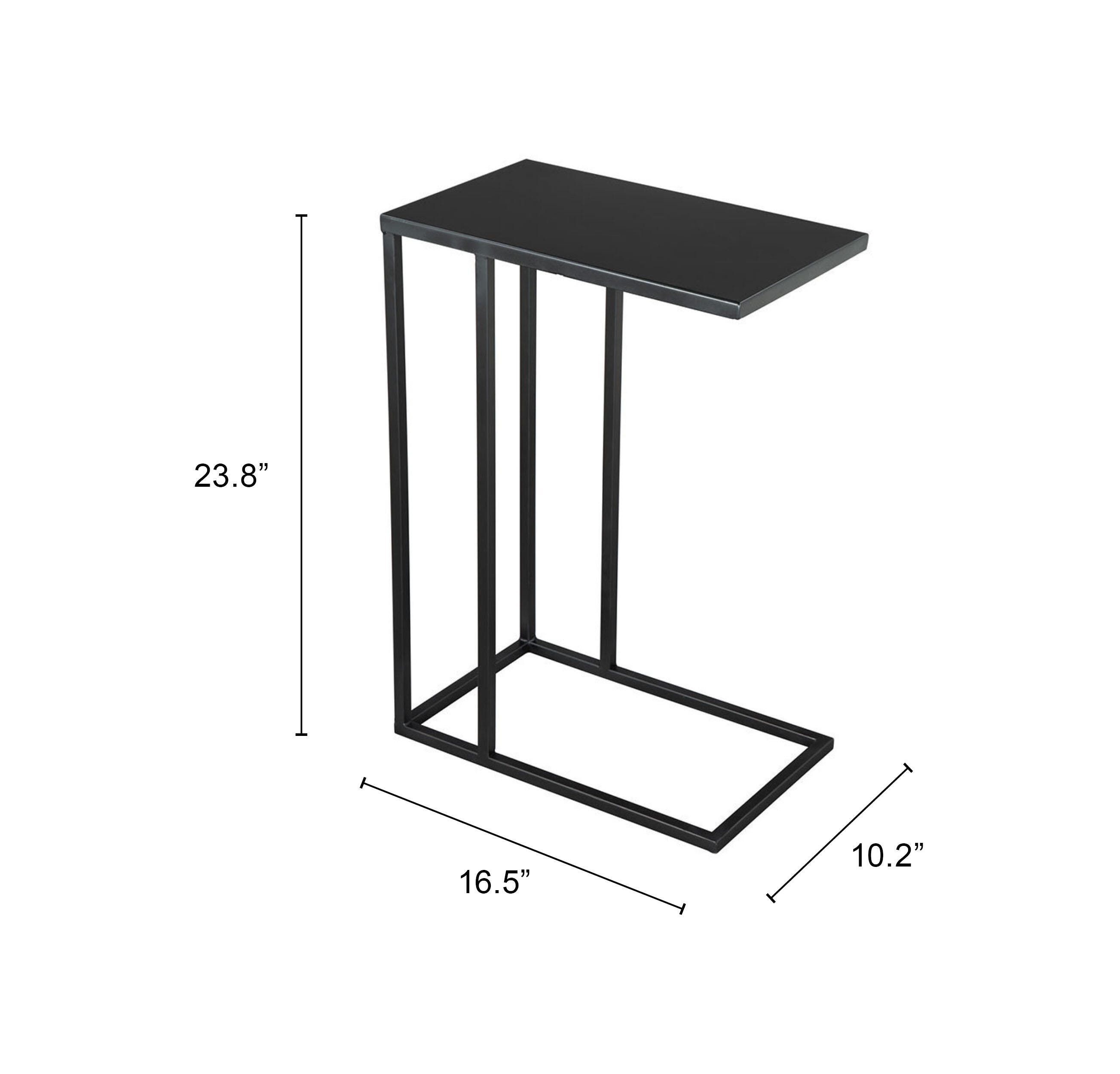 Erika Home Atom C-Shaped Side Table, , large
