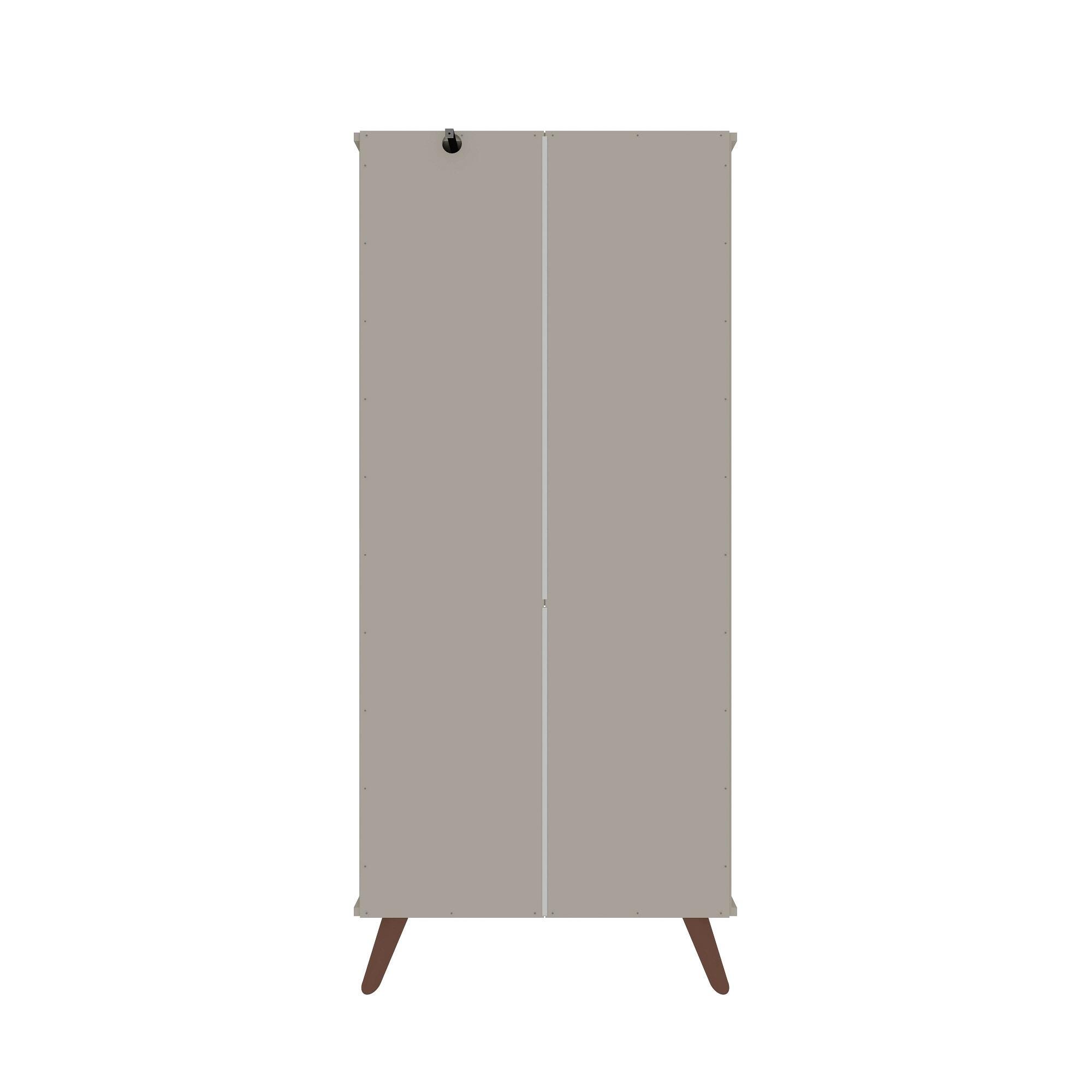 Manhattan Comfort Hampton 27" 6 Shelves Accent Cabinet, , large