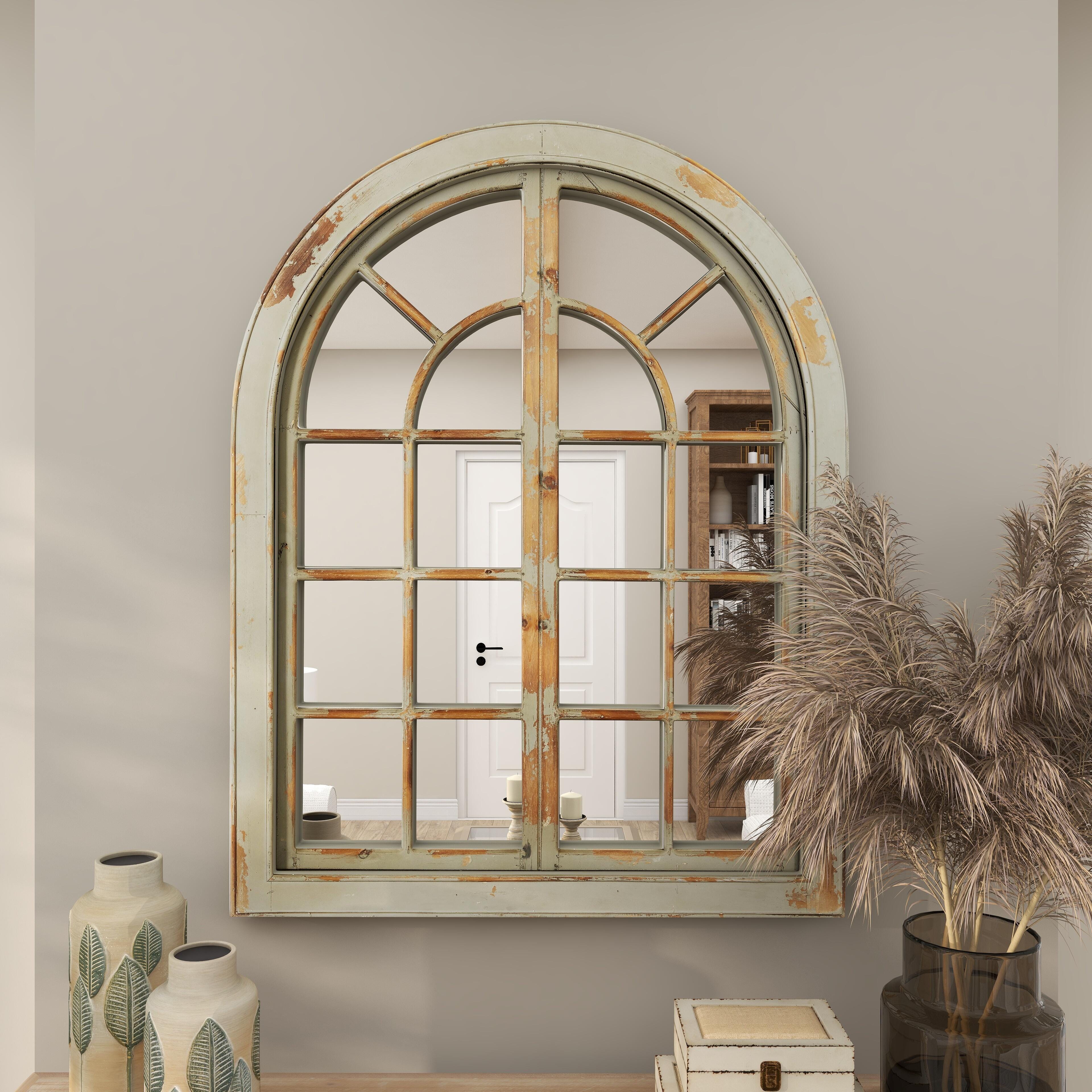 Bayberry Lane Geometric Wall Mirror, , large