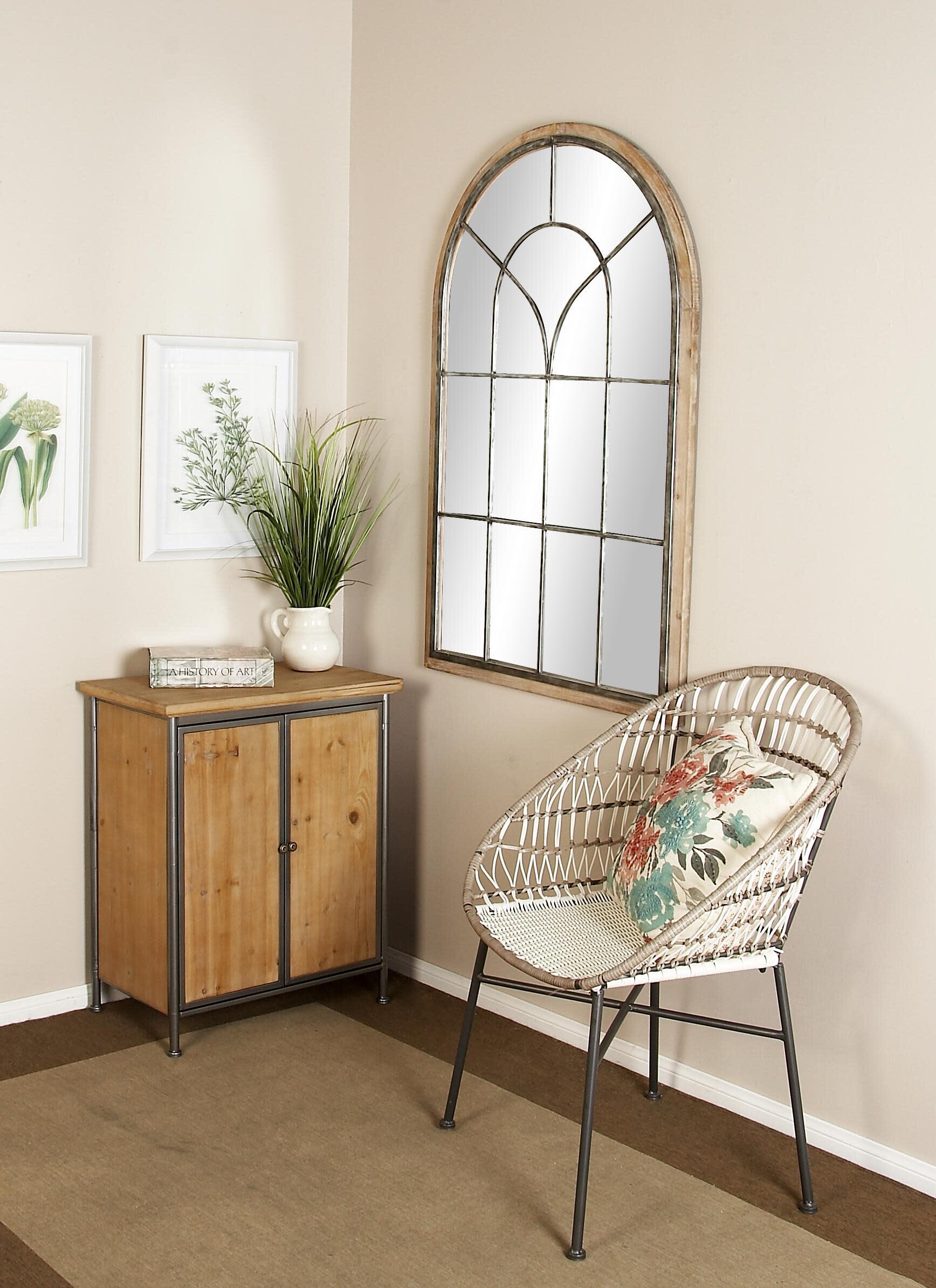 Bayberry Lane Window Pane Wall Mirror, , rollover