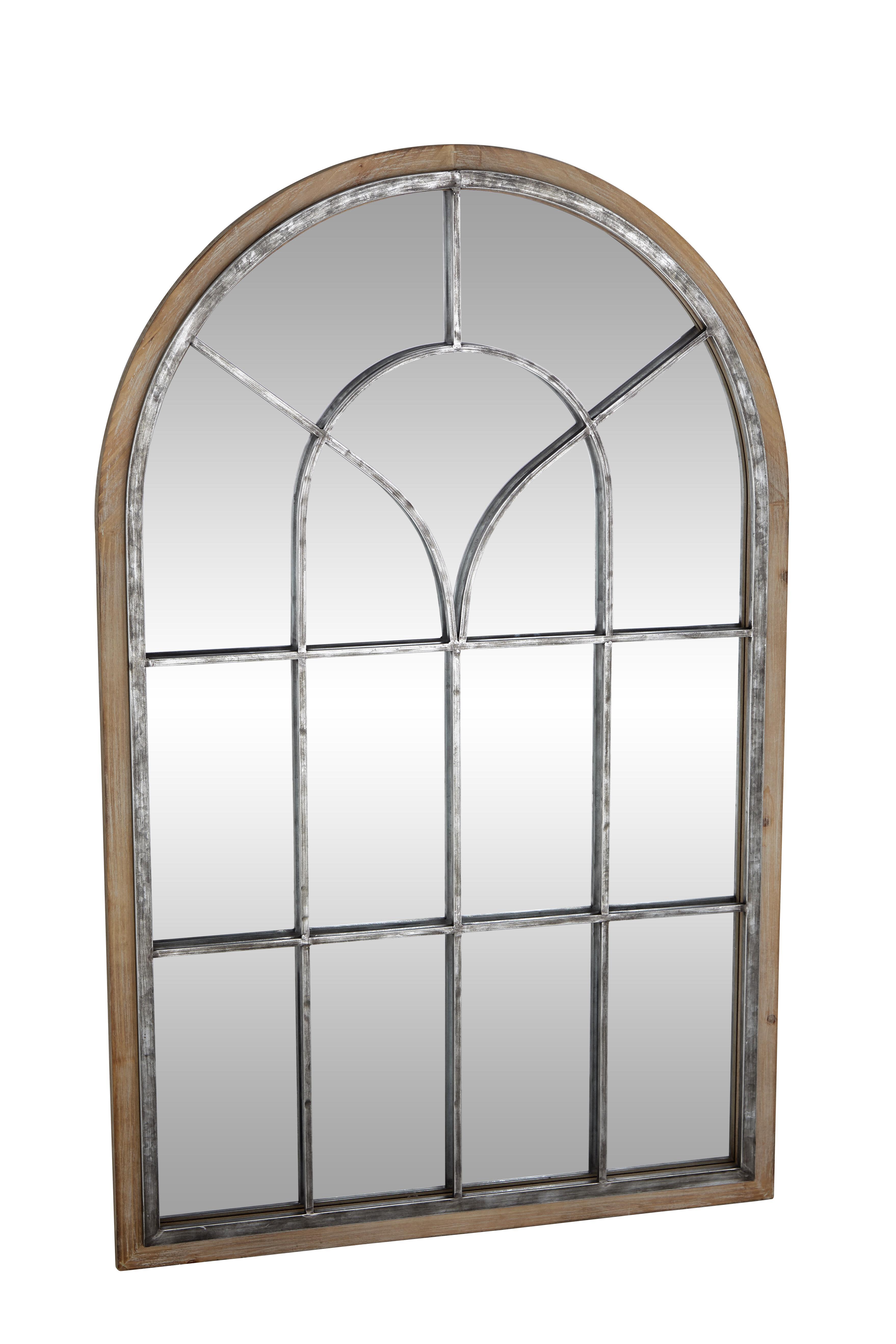 Bayberry Lane Window Pane Wall Mirror, , large