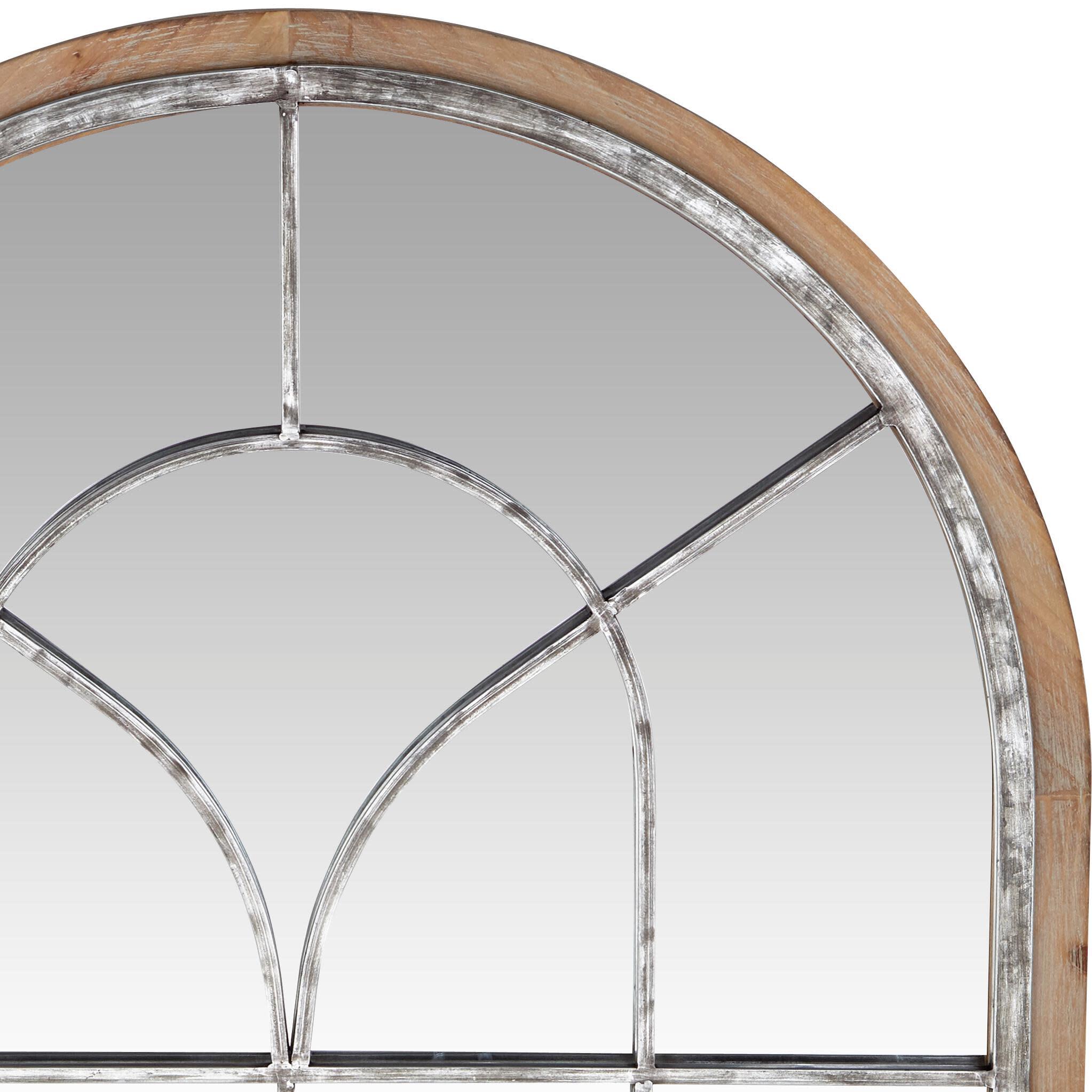 Bayberry Lane Window Pane Wall Mirror, , large