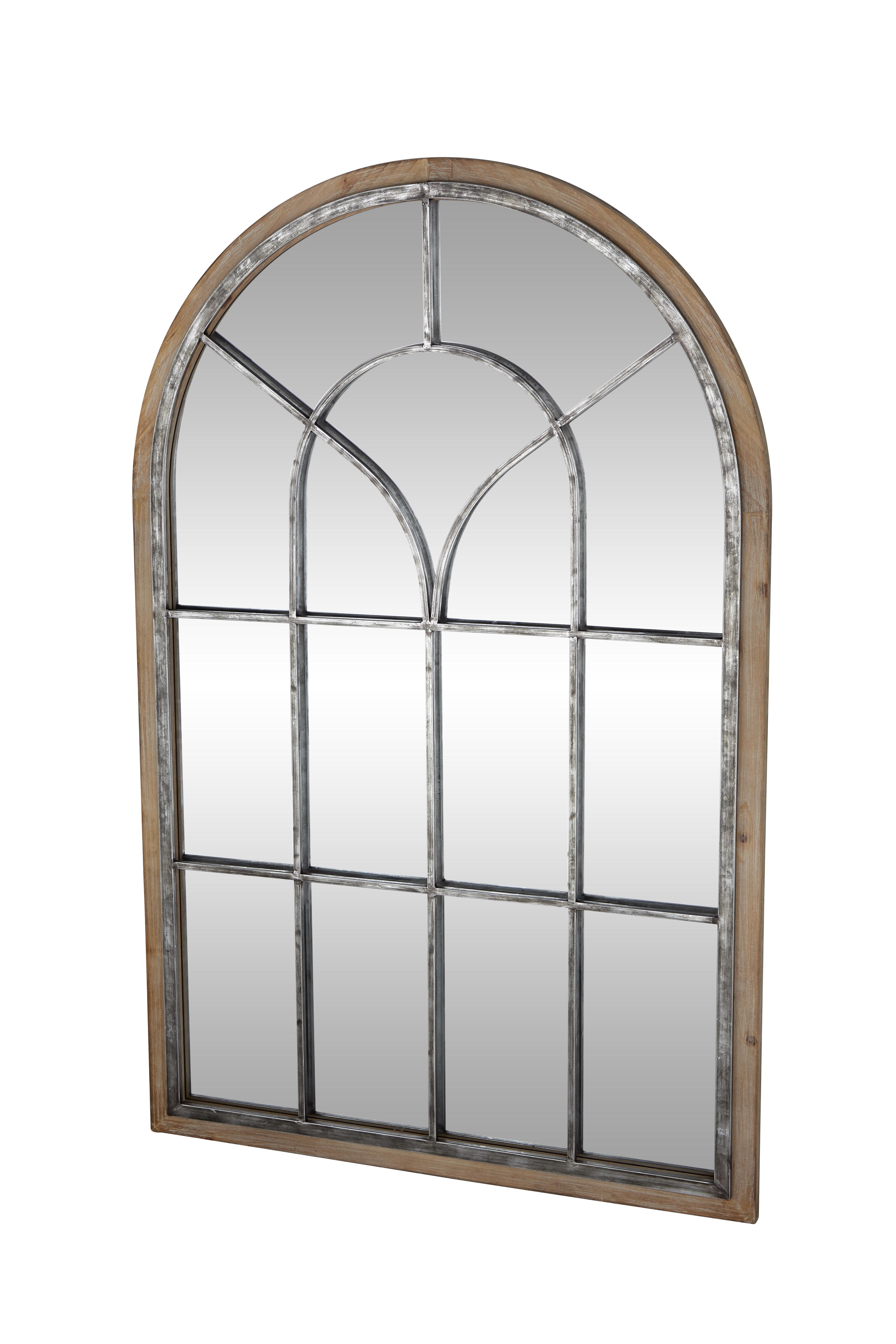 Bayberry Lane Window Pane Wall Mirror, , large