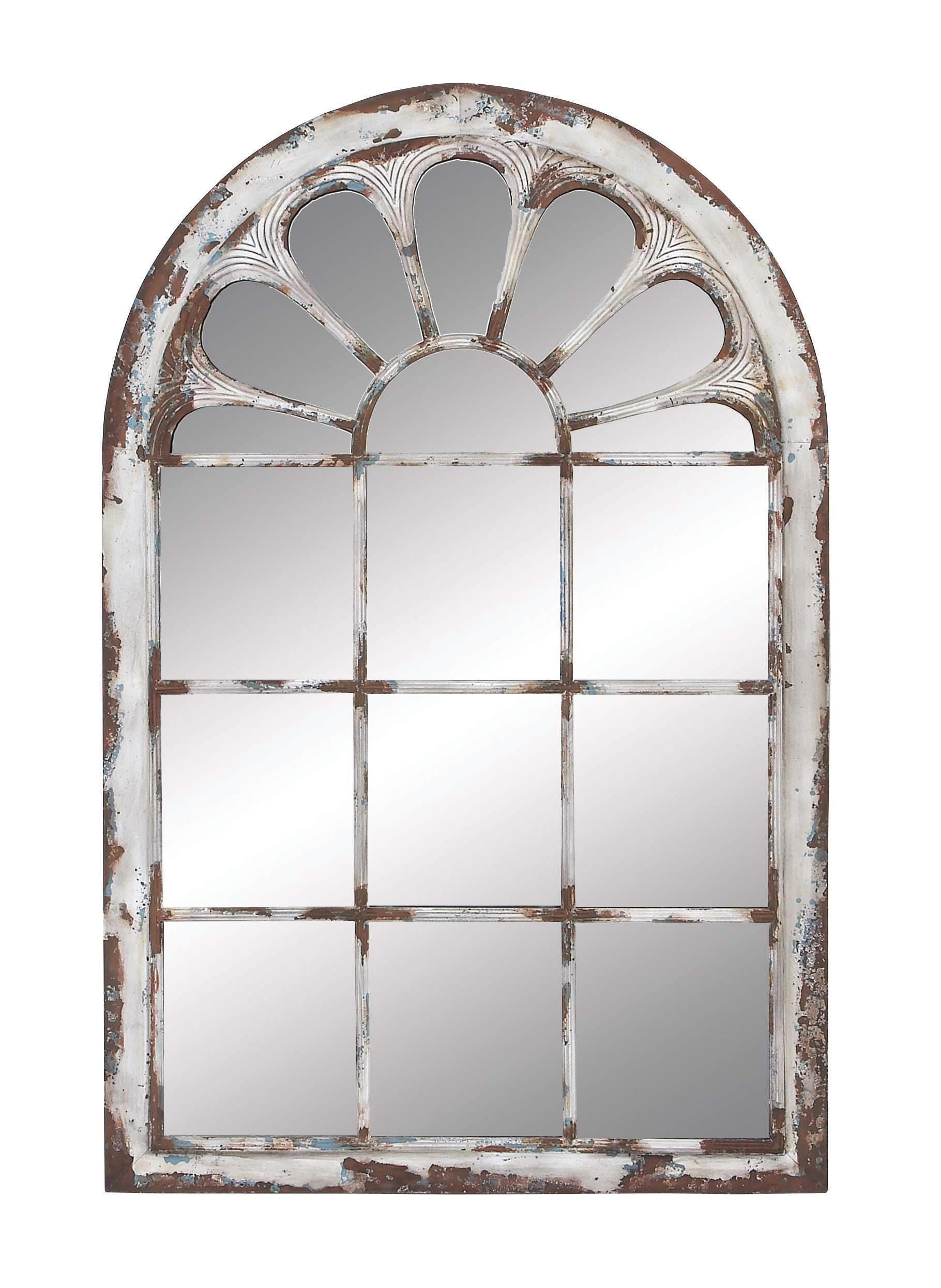 Bayberry Lane Arched Top Wall Mirror, , large