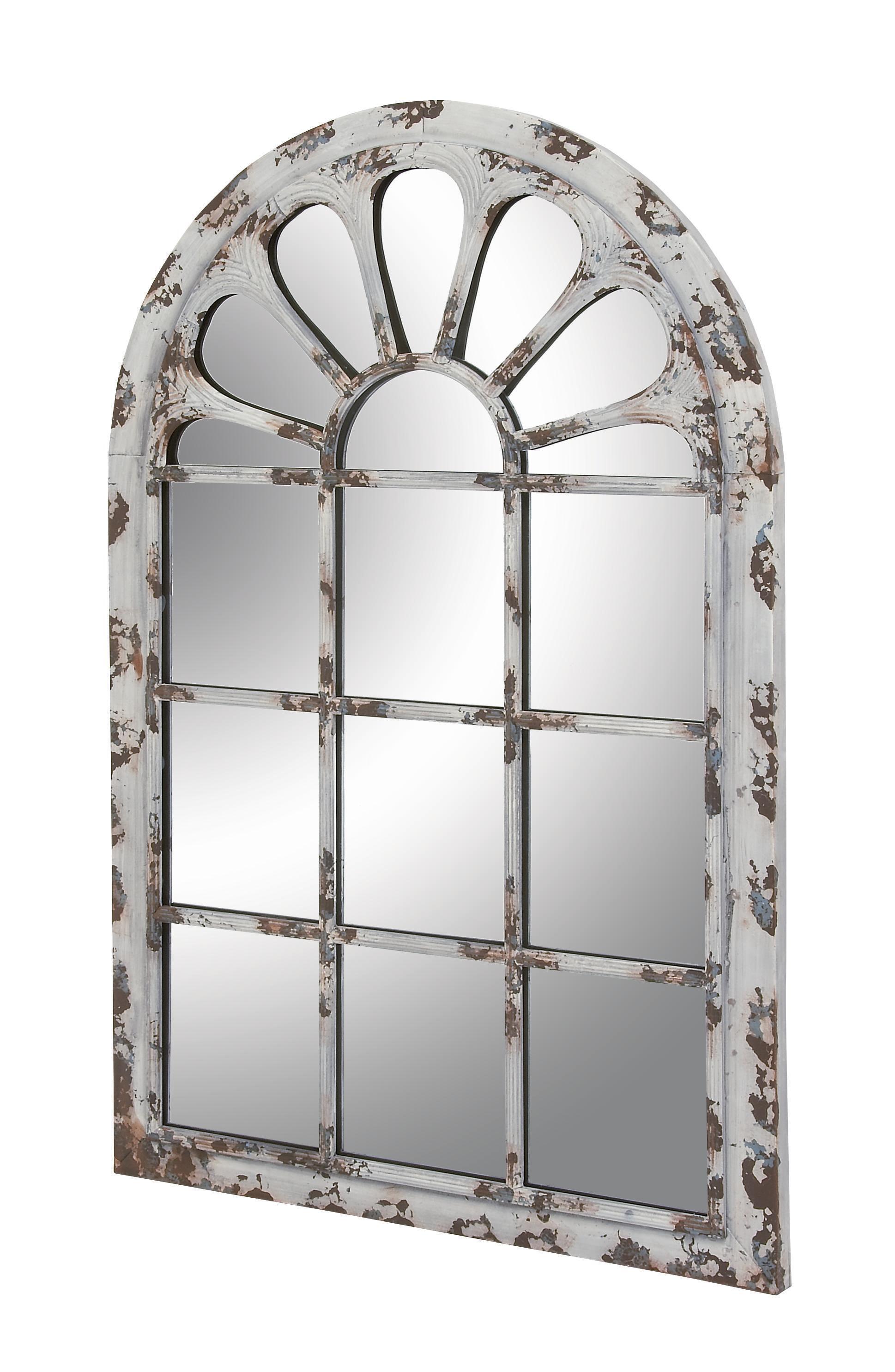 Bayberry Lane Arched Top Wall Mirror, , large