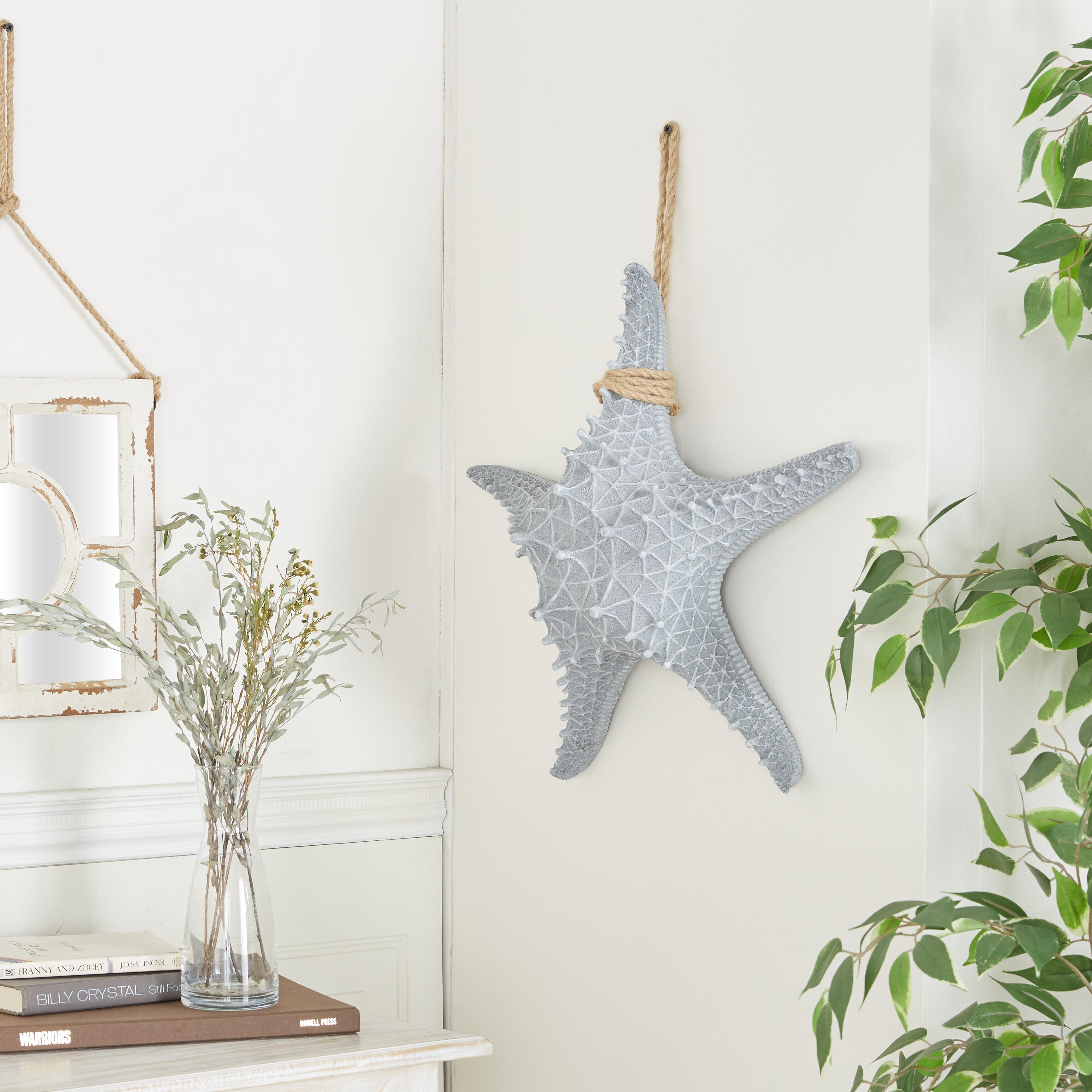 Bayberry Lane Starfish Wall Decor With Hanging Rope, , rollover