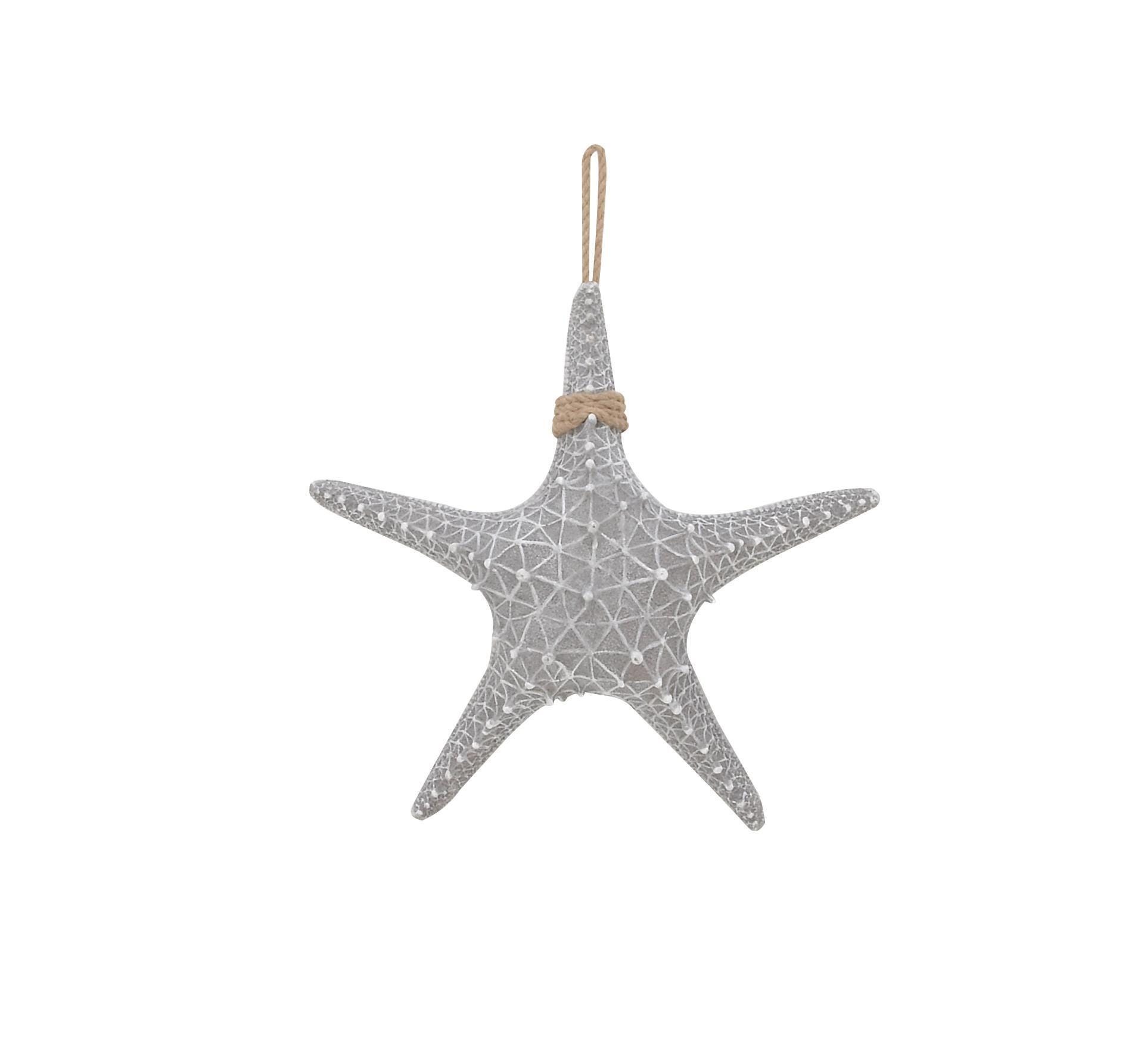 Bayberry Lane Starfish Wall Decor With Hanging Rope, , large