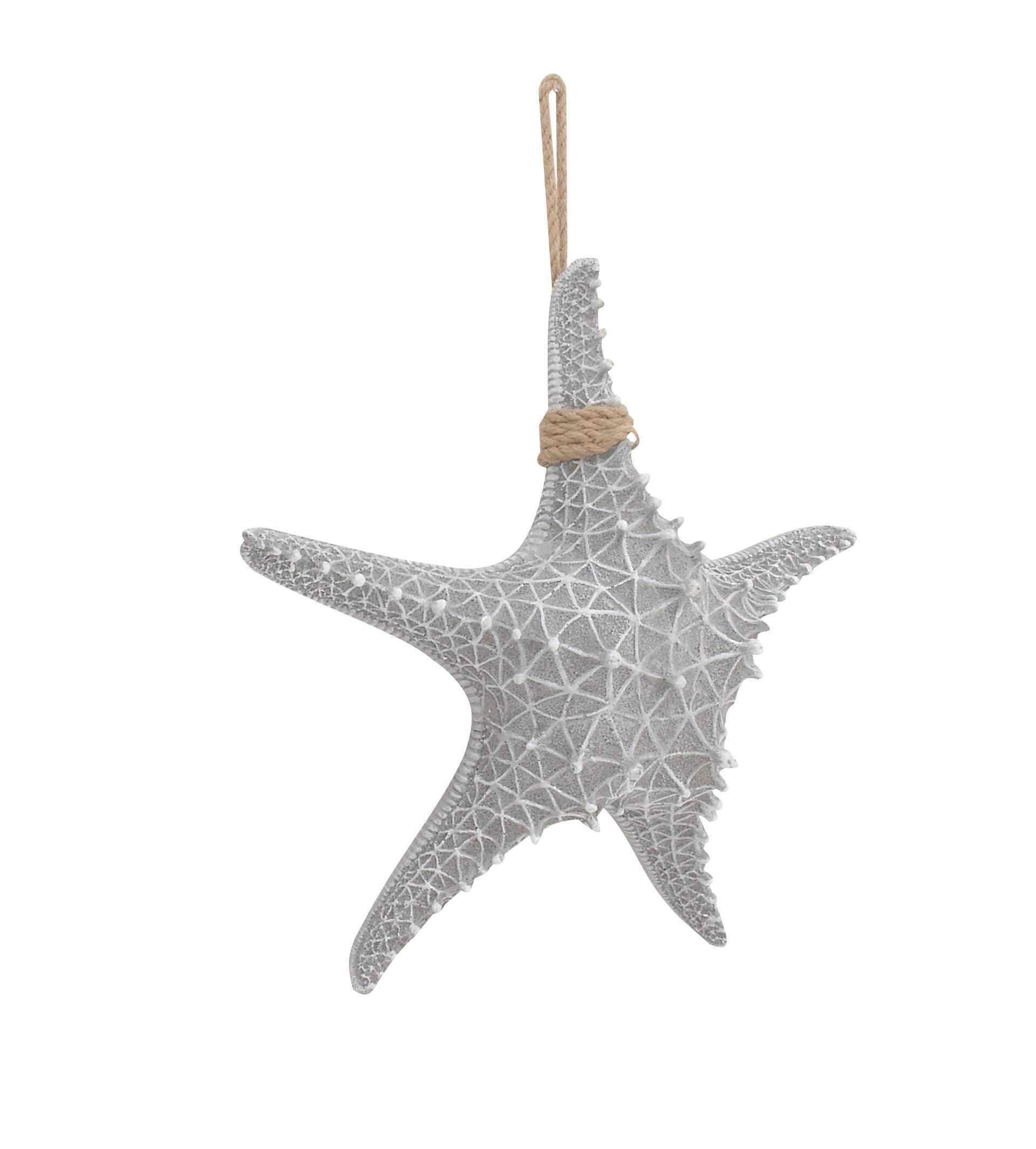 Bayberry Lane Starfish Wall Decor With Hanging Rope, , large