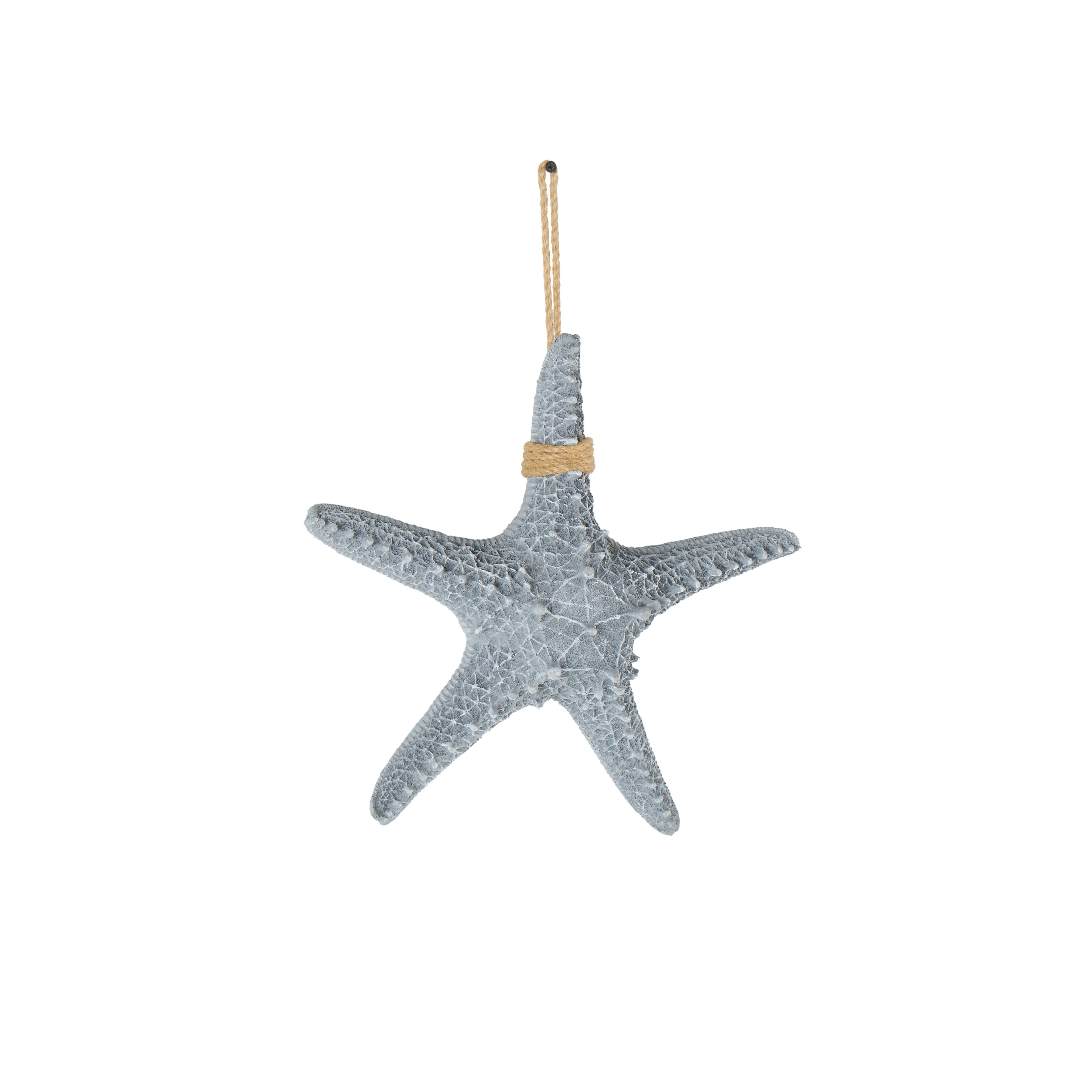 Bayberry Lane Starfish Home Wall Decor With Hanging Rope, , large