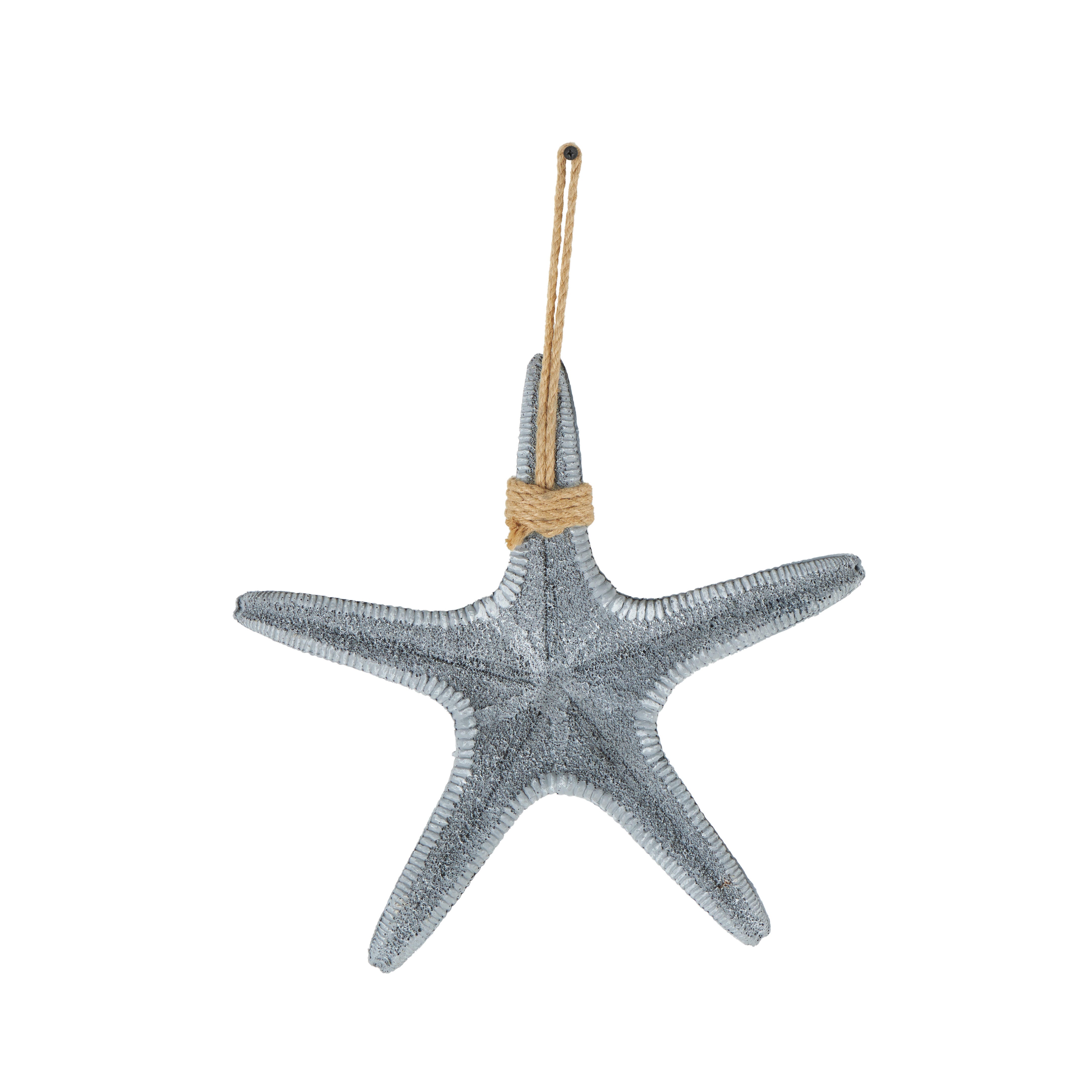 Bayberry Lane Starfish Home Wall Decor With Hanging Rope, , large