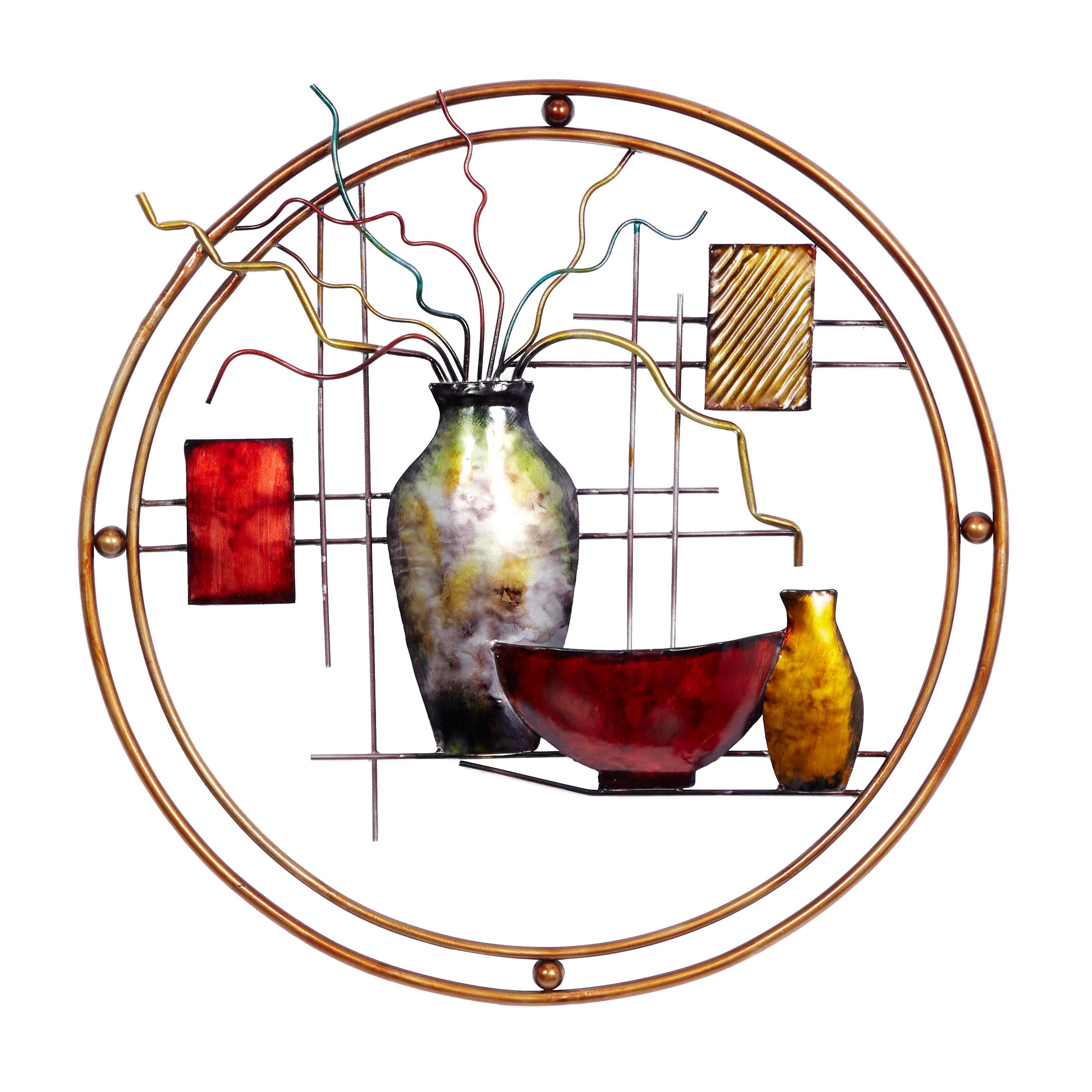 Bayberry Lane Abstract Vase Wall Decor, , large