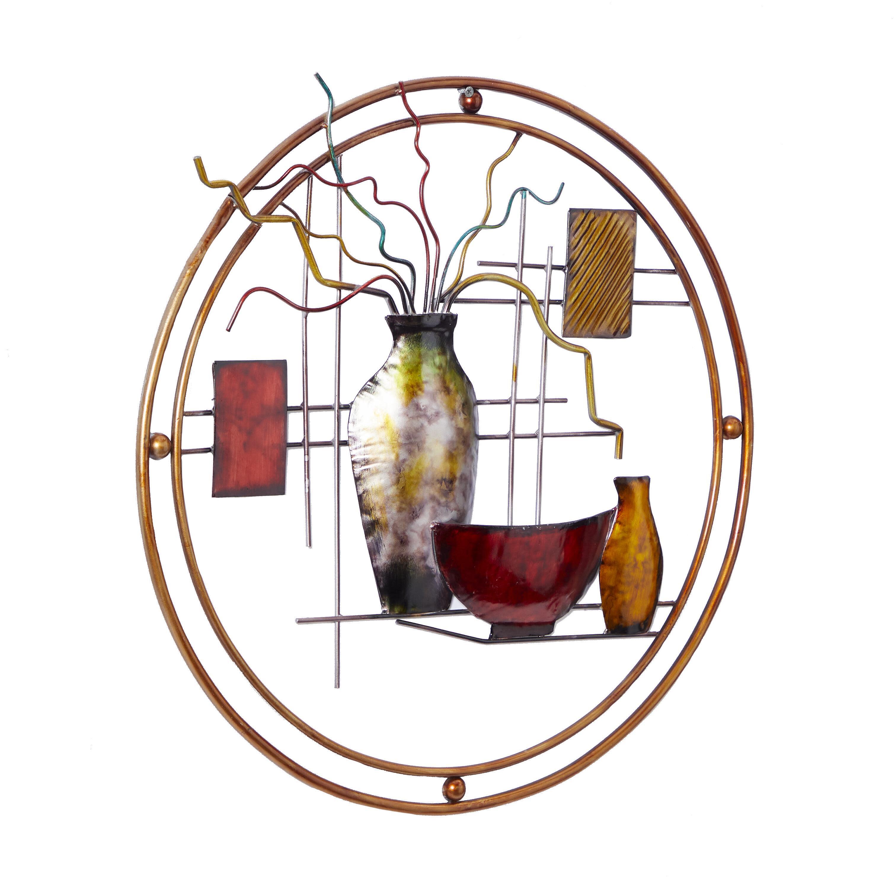 Bayberry Lane Abstract Vase Wall Decor, , large