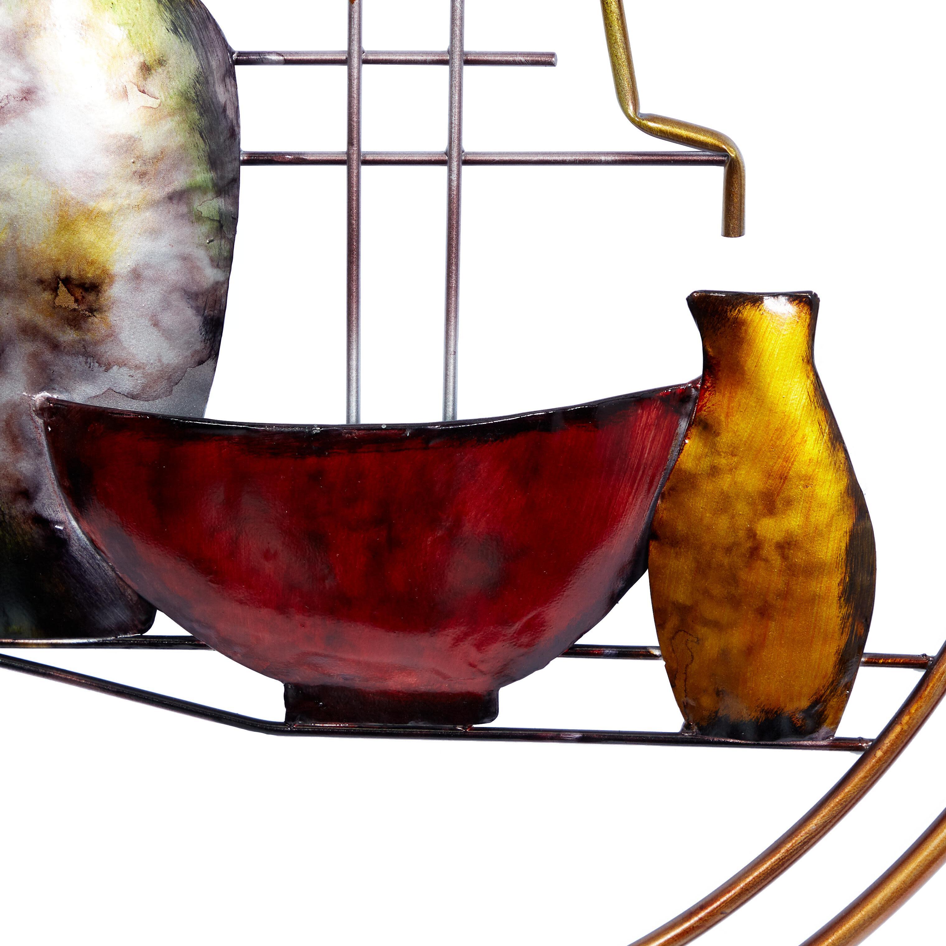 Bayberry Lane Abstract Vase Wall Decor, , large