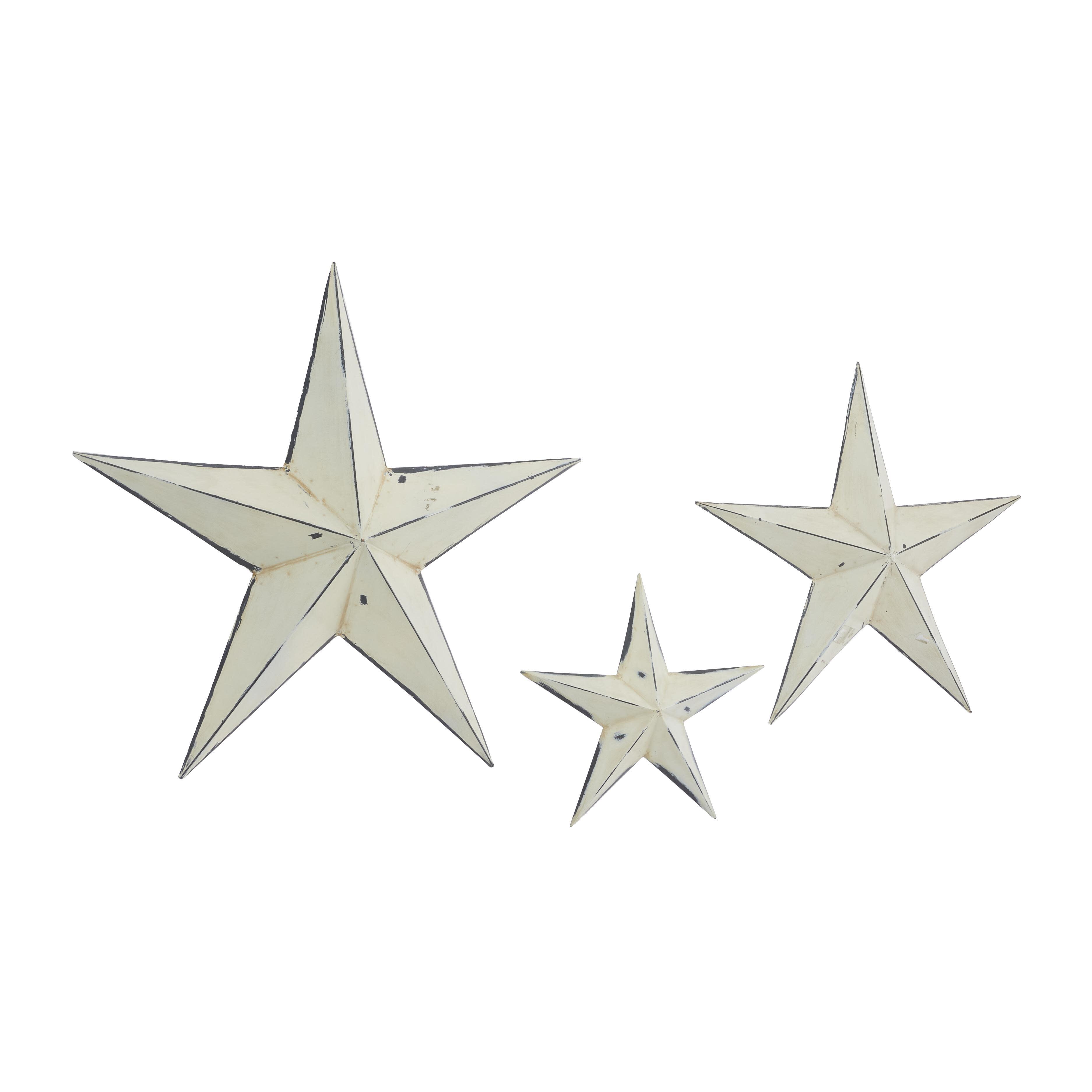 Bayberry Lane Star Wall Decor (Set of 3), , large