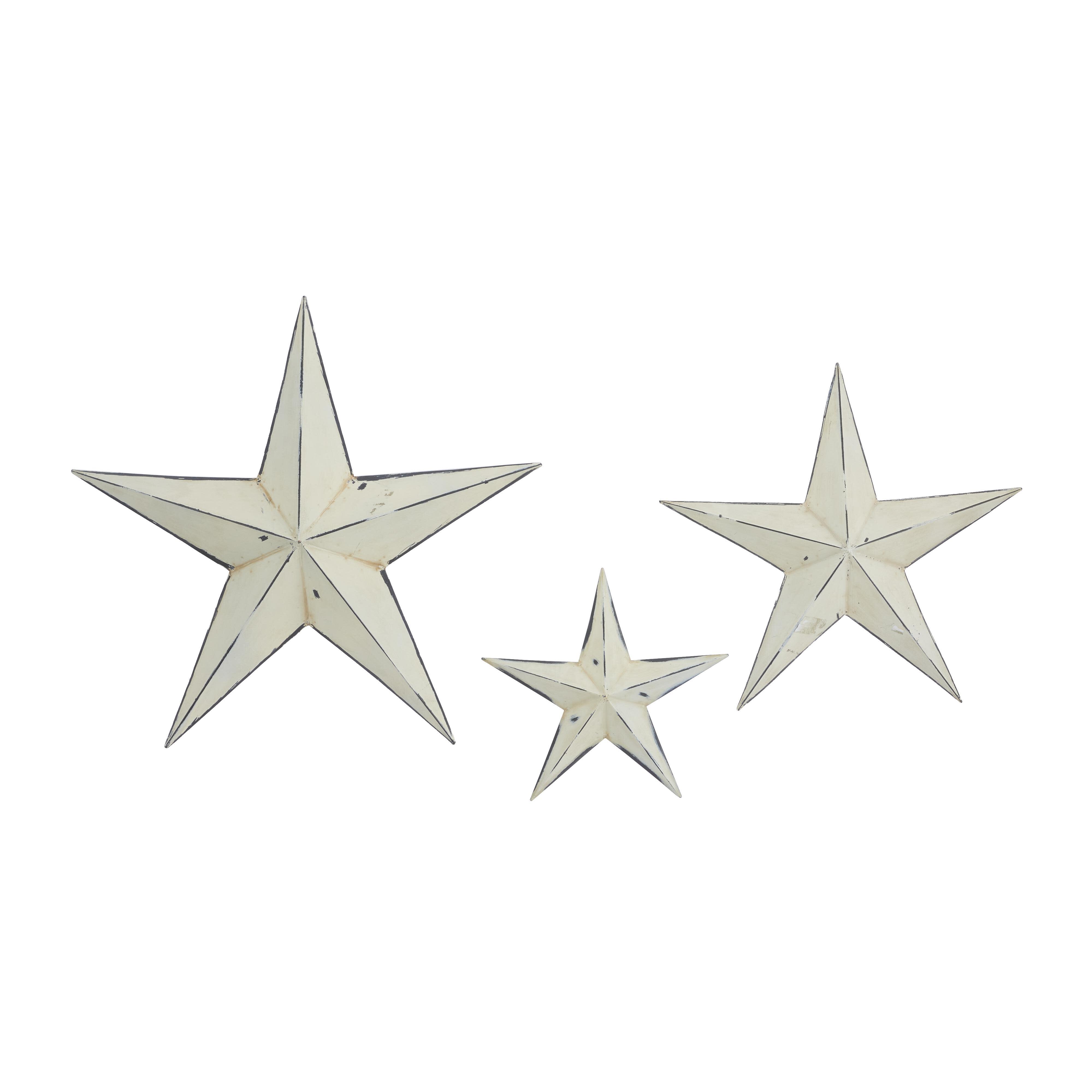 Bayberry Lane Star Wall Decor (Set of 3), , large