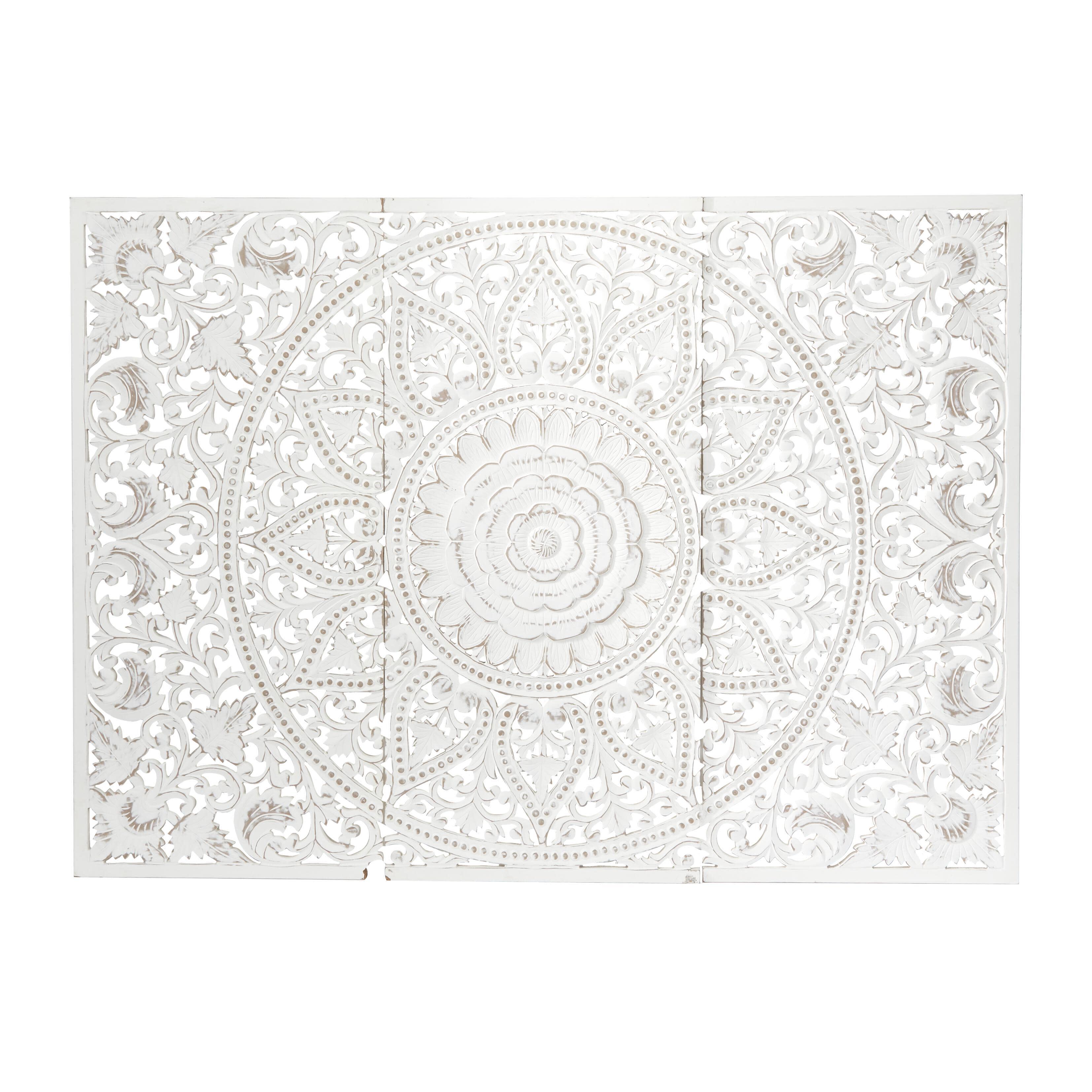 Bayberry Lane Handmade Wall Decor with Mandala Design Set, , large