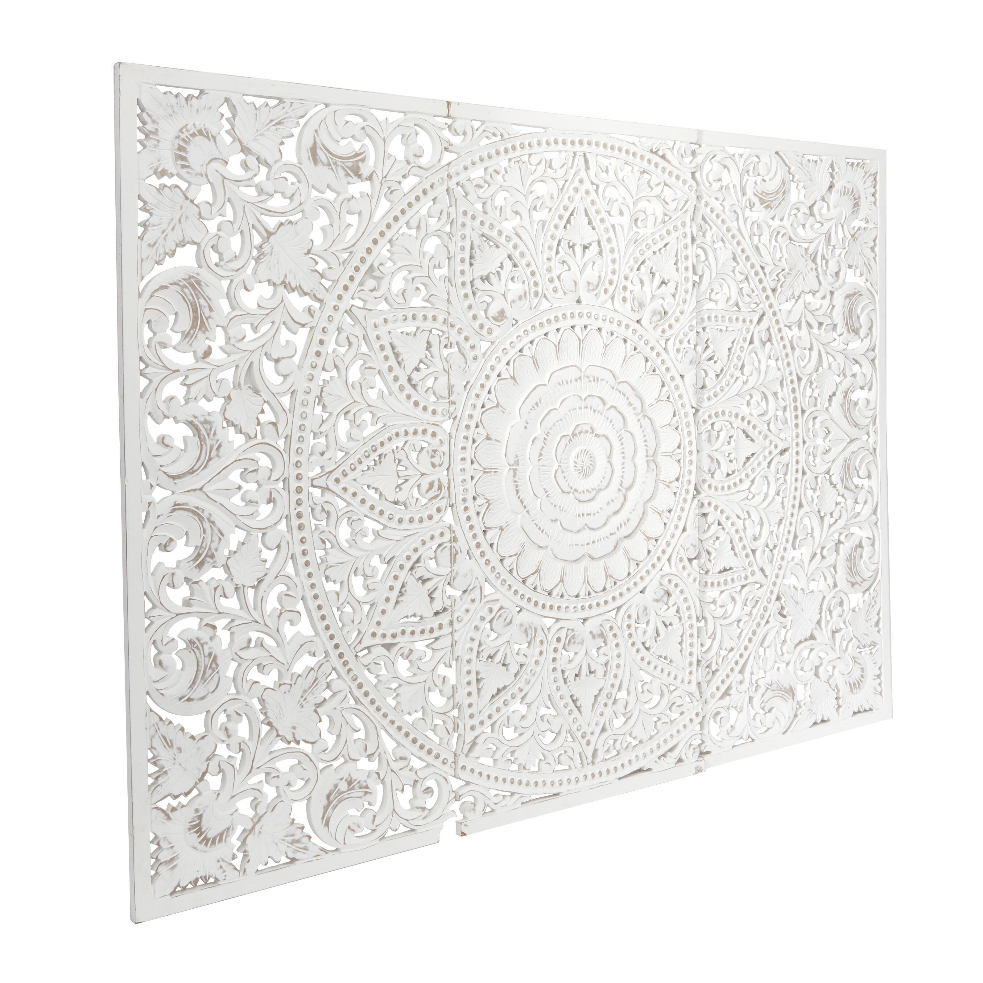 Bayberry Lane Handmade Wall Decor with Mandala Design Set, , large