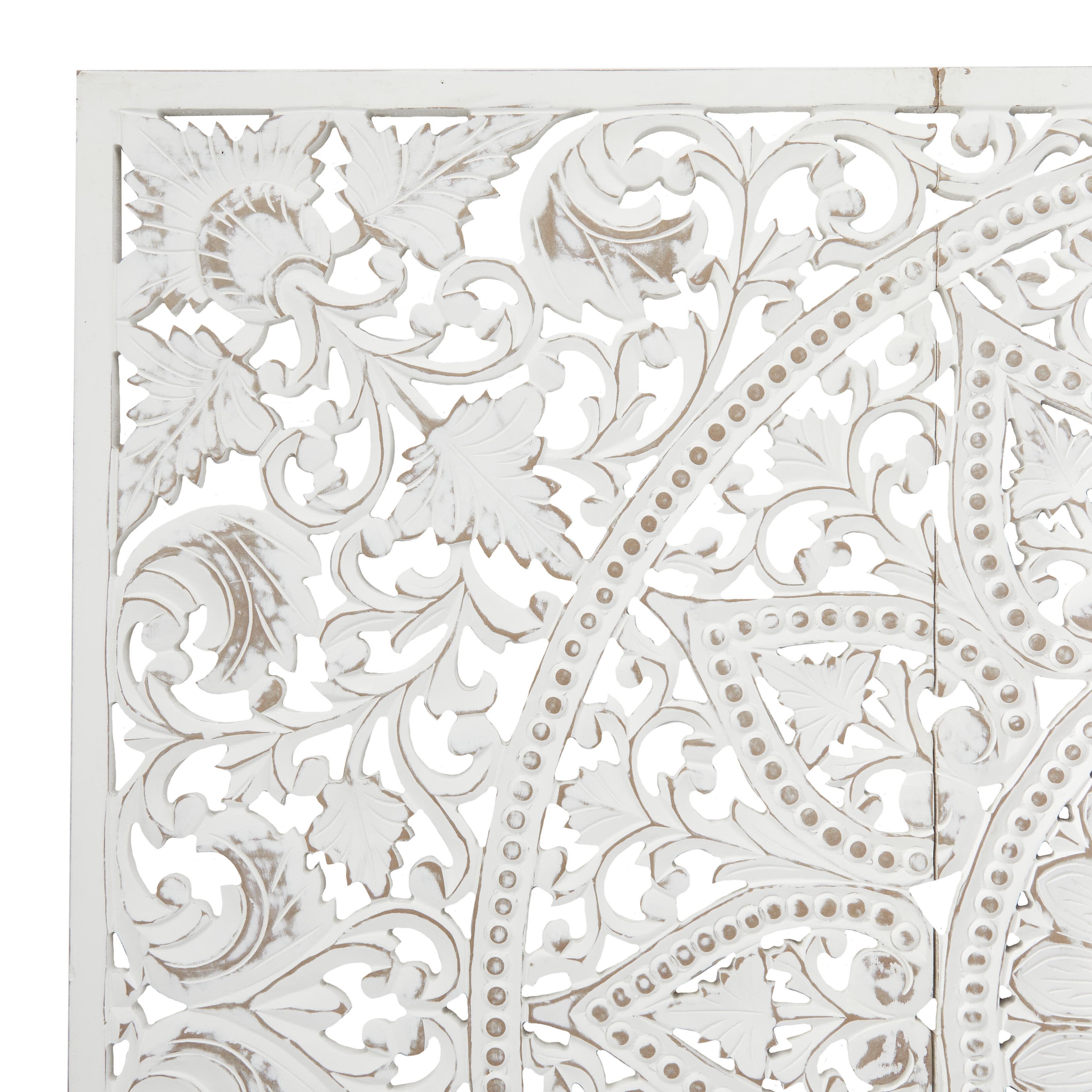 Bayberry Lane Handmade Wall Decor with Mandala Design Set, , large