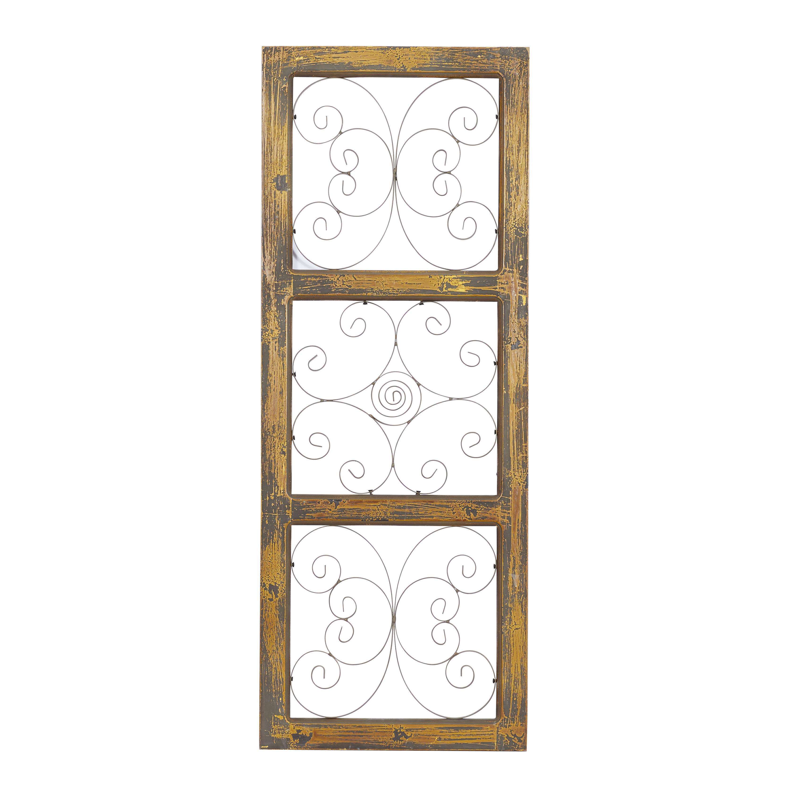Bayberry Lane Distressed Scroll  Wall Decor, , large