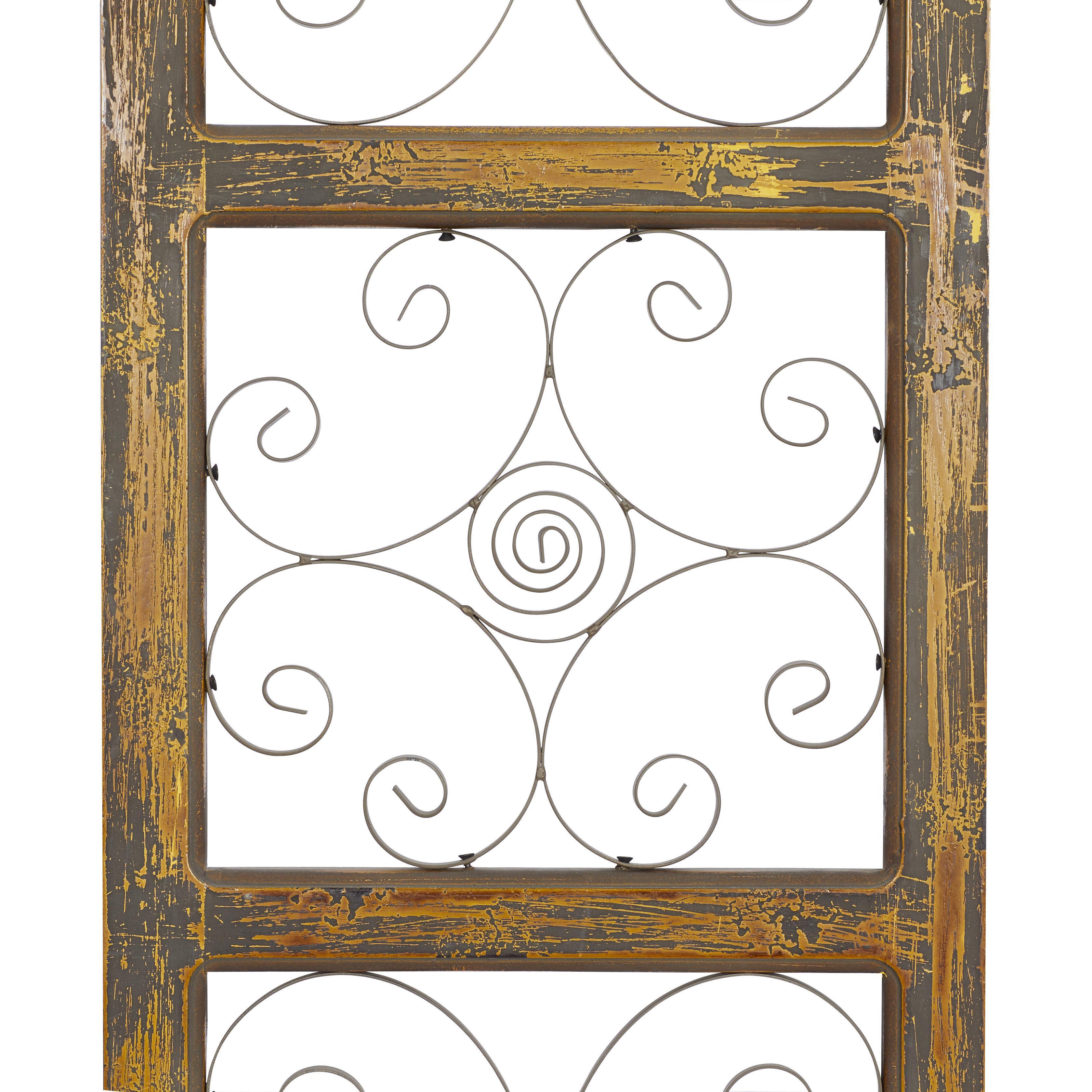 Bayberry Lane Distressed Scroll  Wall Decor, , large