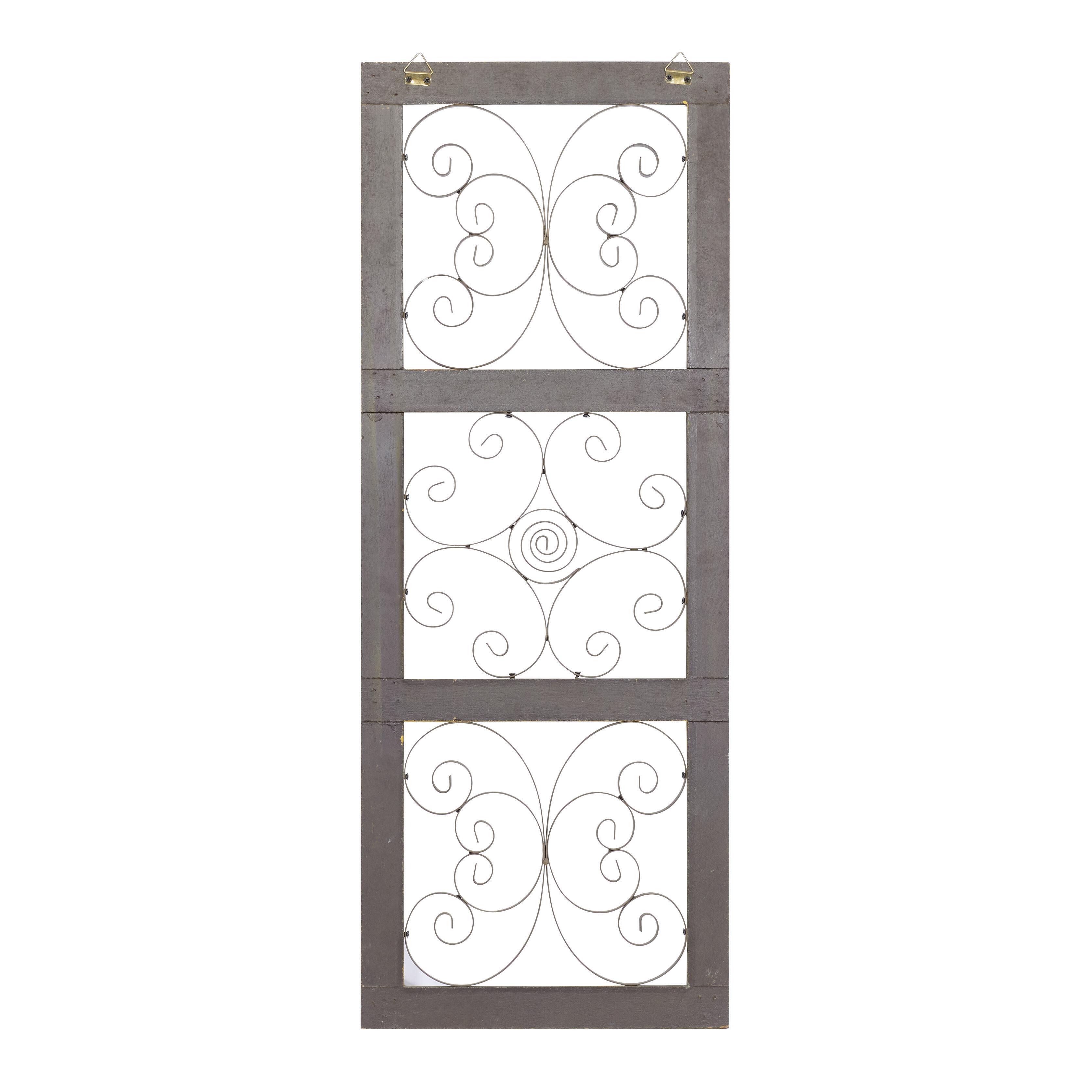 Bayberry Lane Distressed Scroll  Wall Decor, , large