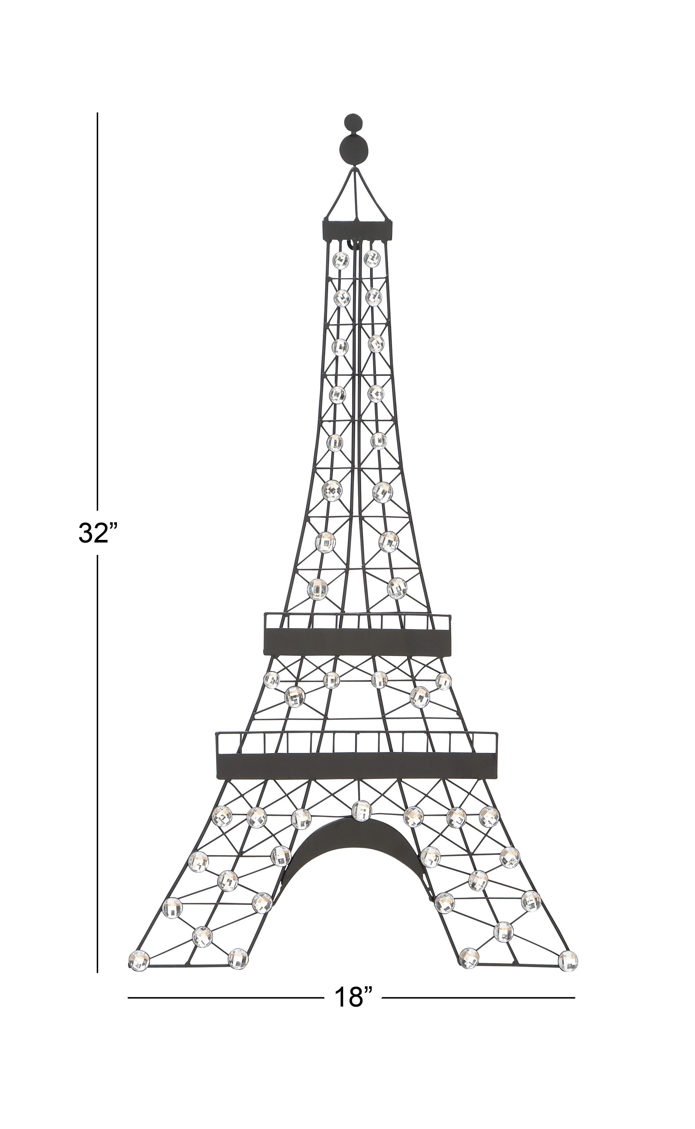 Bayberry Lane Eiffel Tower 3D Wall Decor, , large