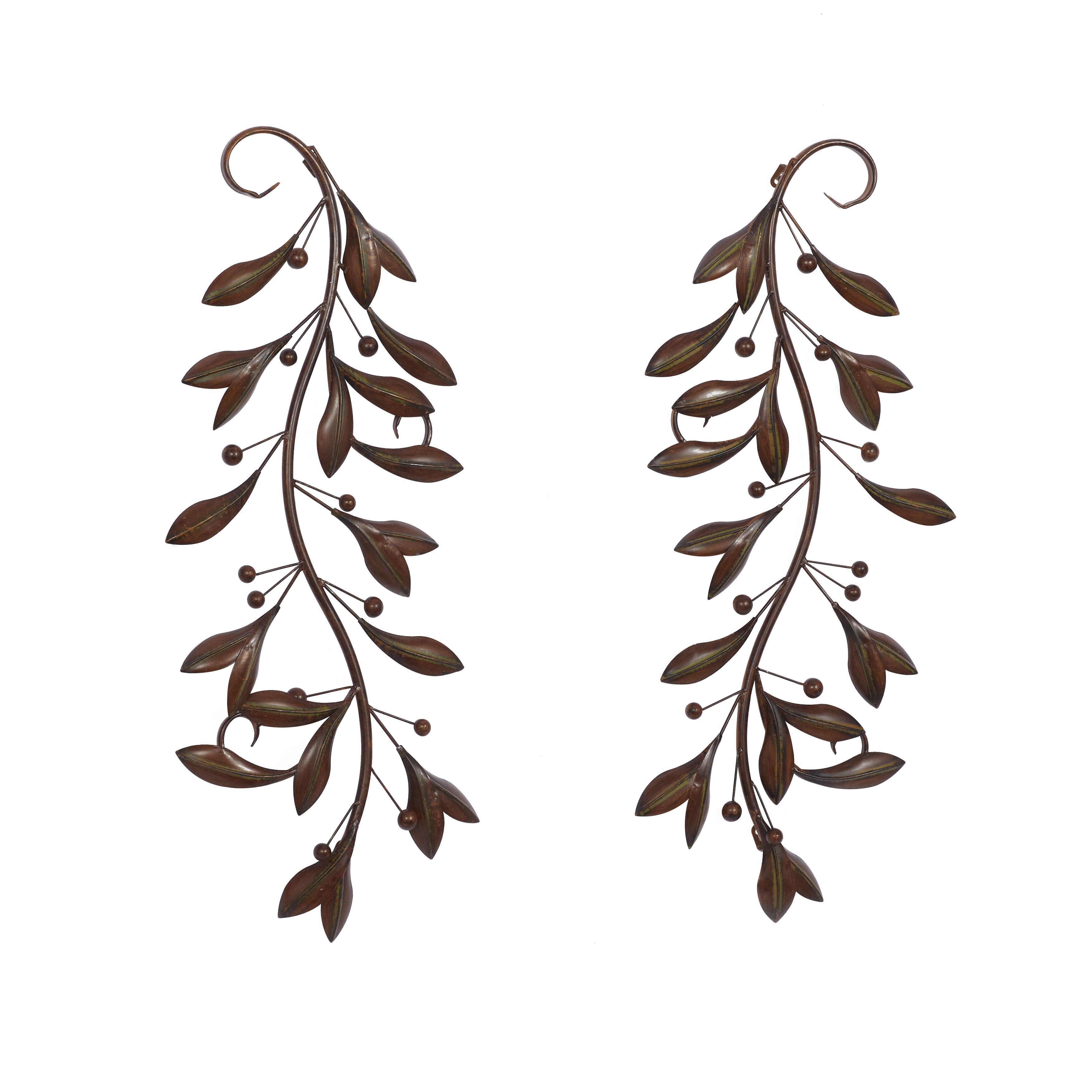 Bayberry Lane Leaf Vine Wall Decor (Set of 2), , large