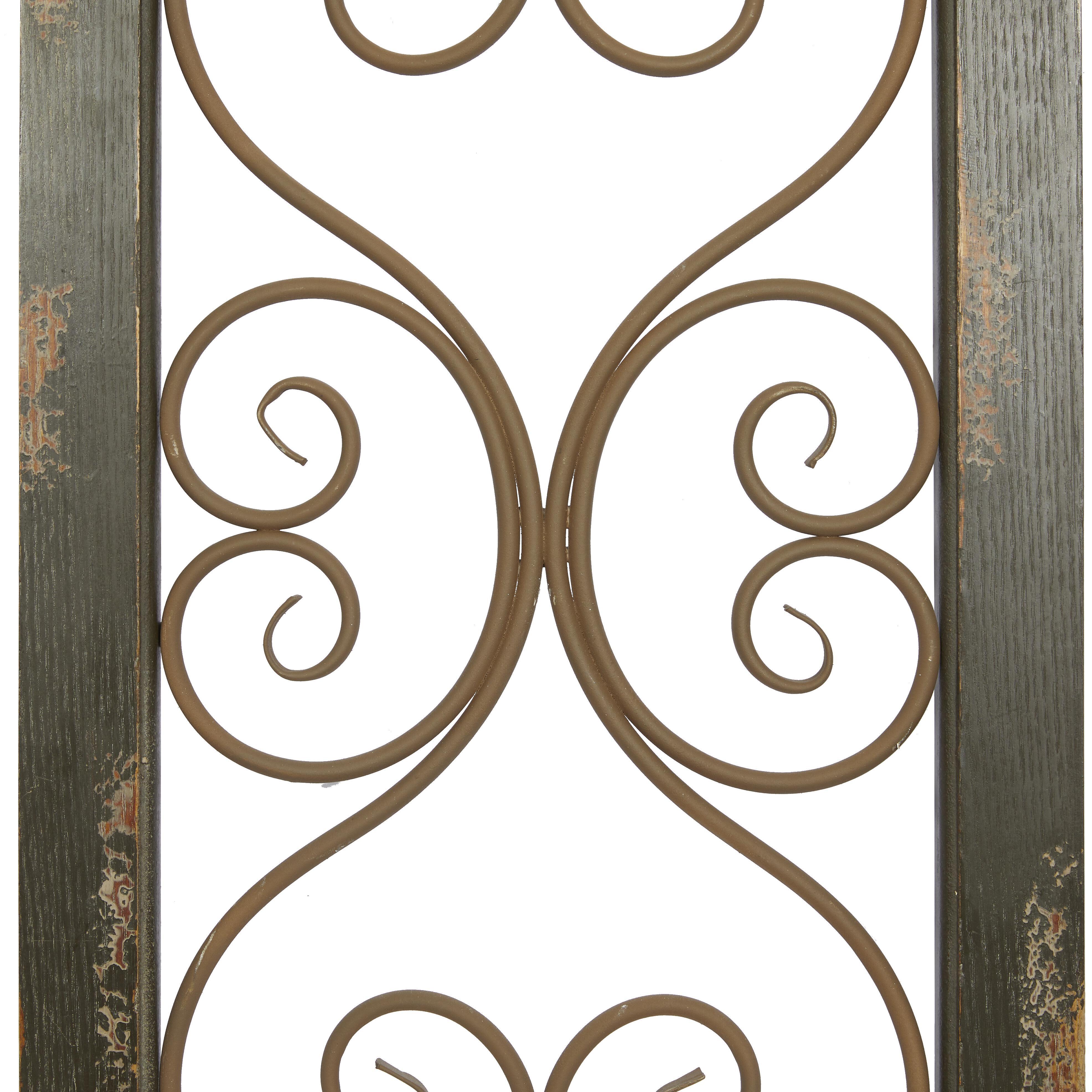Bayberry Lane Arched Scroll Wall Decor, , large
