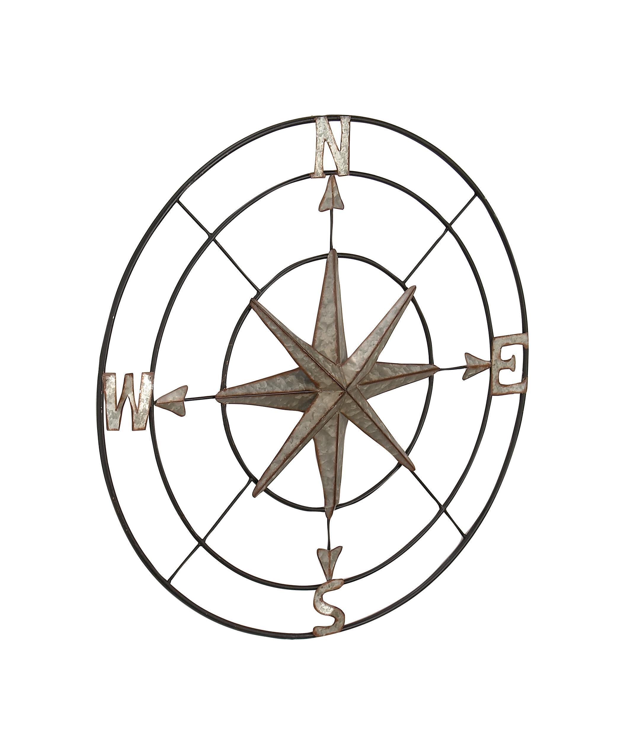 Bayberry Lane Compass Wall Decor, , large
